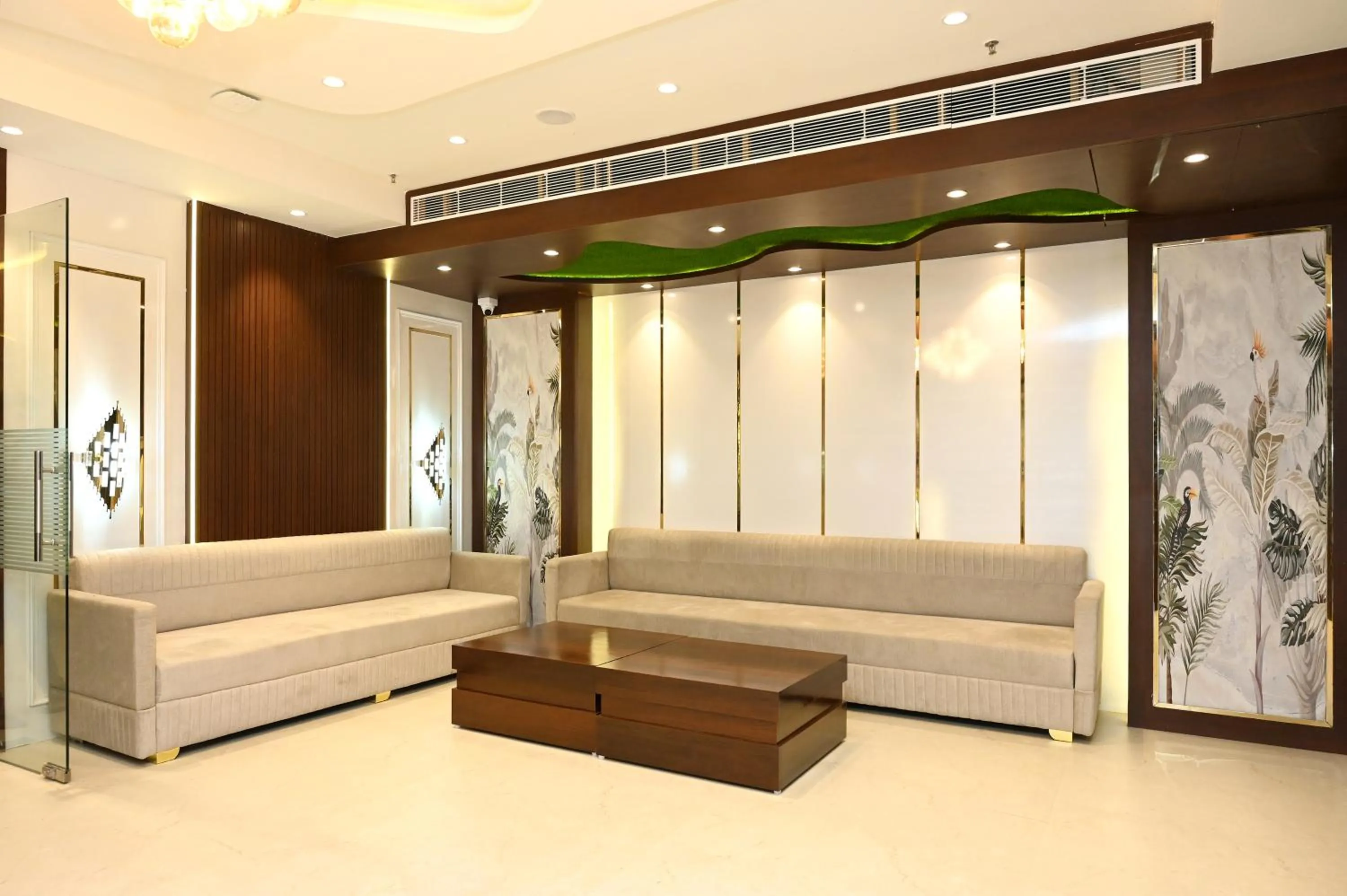 Seating area in Hotel Blue Sapphire