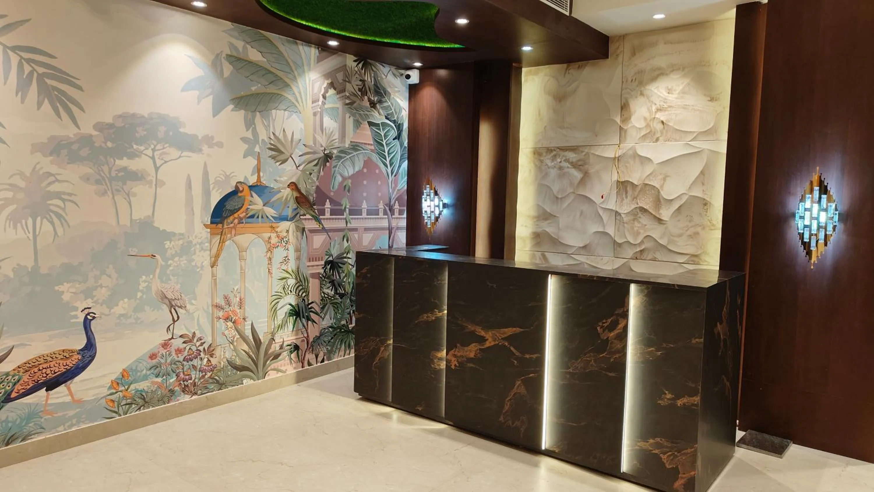 Lobby or reception in Hotel Blue Sapphire