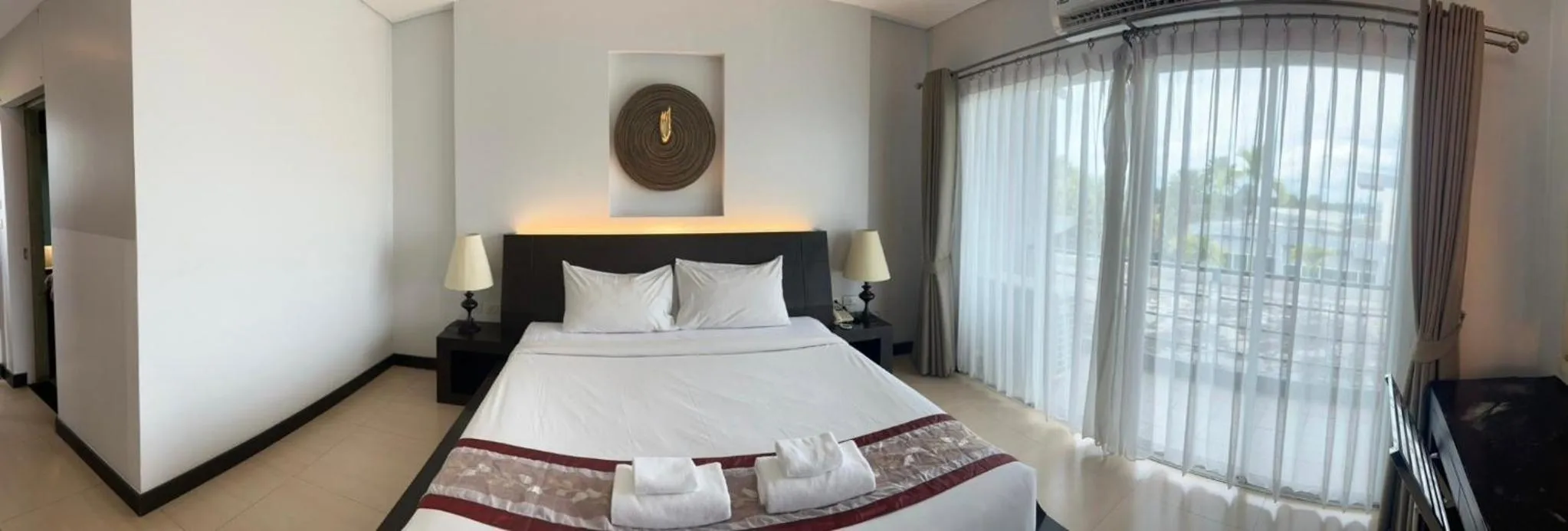 Bed in โรงแรม ดิ โอวาเล่ย์ [The O Valley Boutique Hotel]