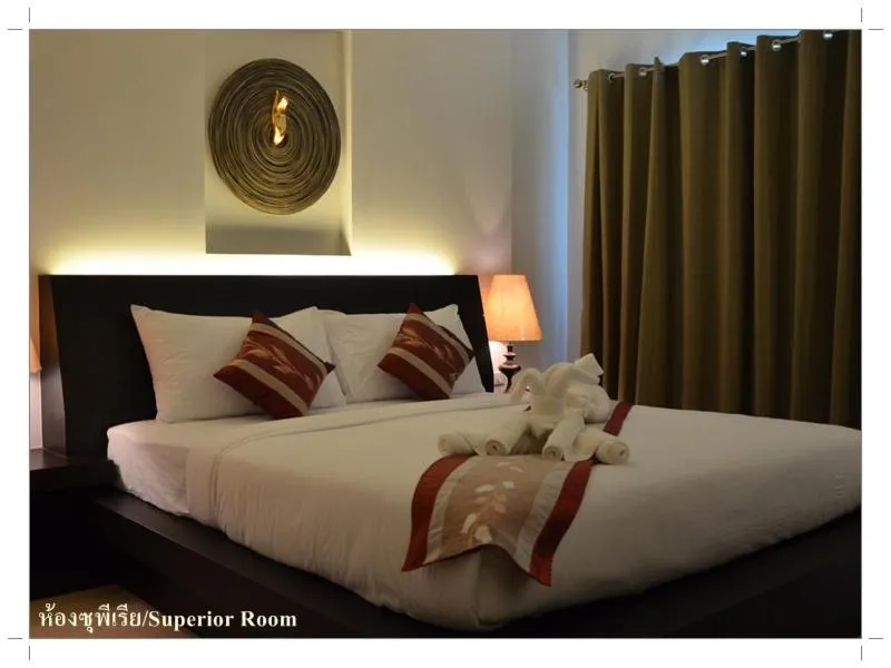 Bed in โรงแรม ดิ โอวาเล่ย์ [The O Valley Boutique Hotel]
