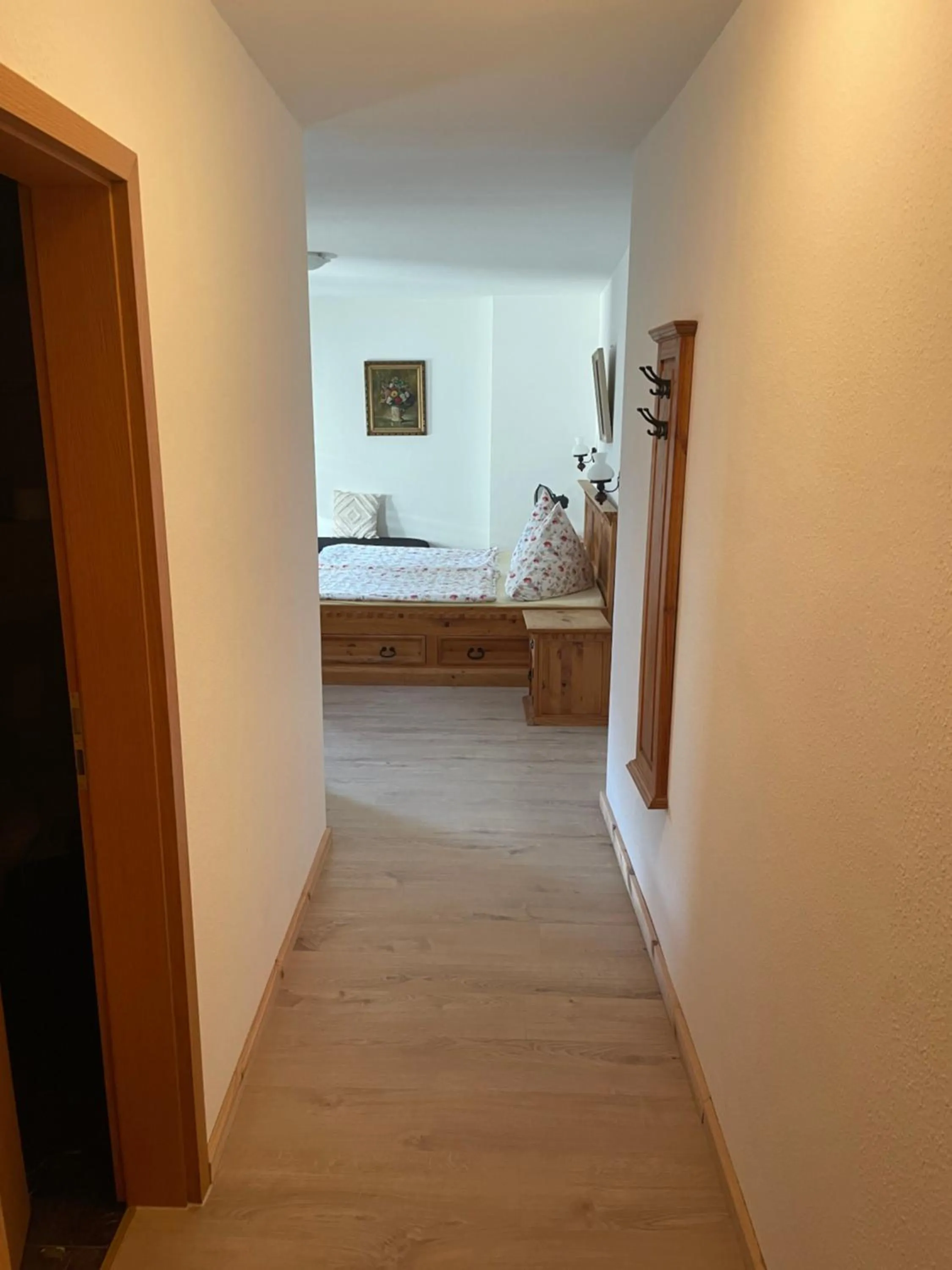 Bed in Hotel Klement