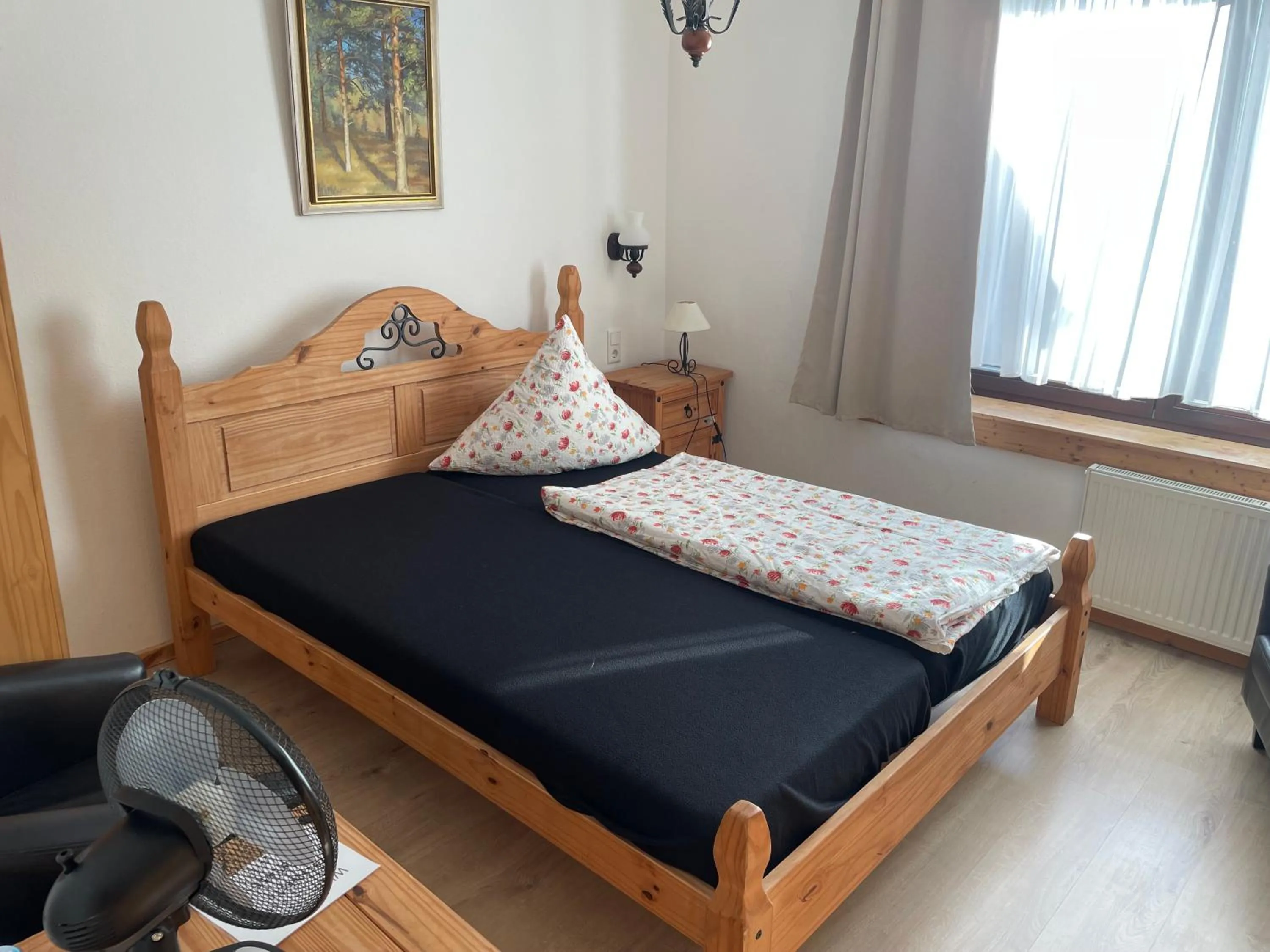 Bed in Hotel Klement