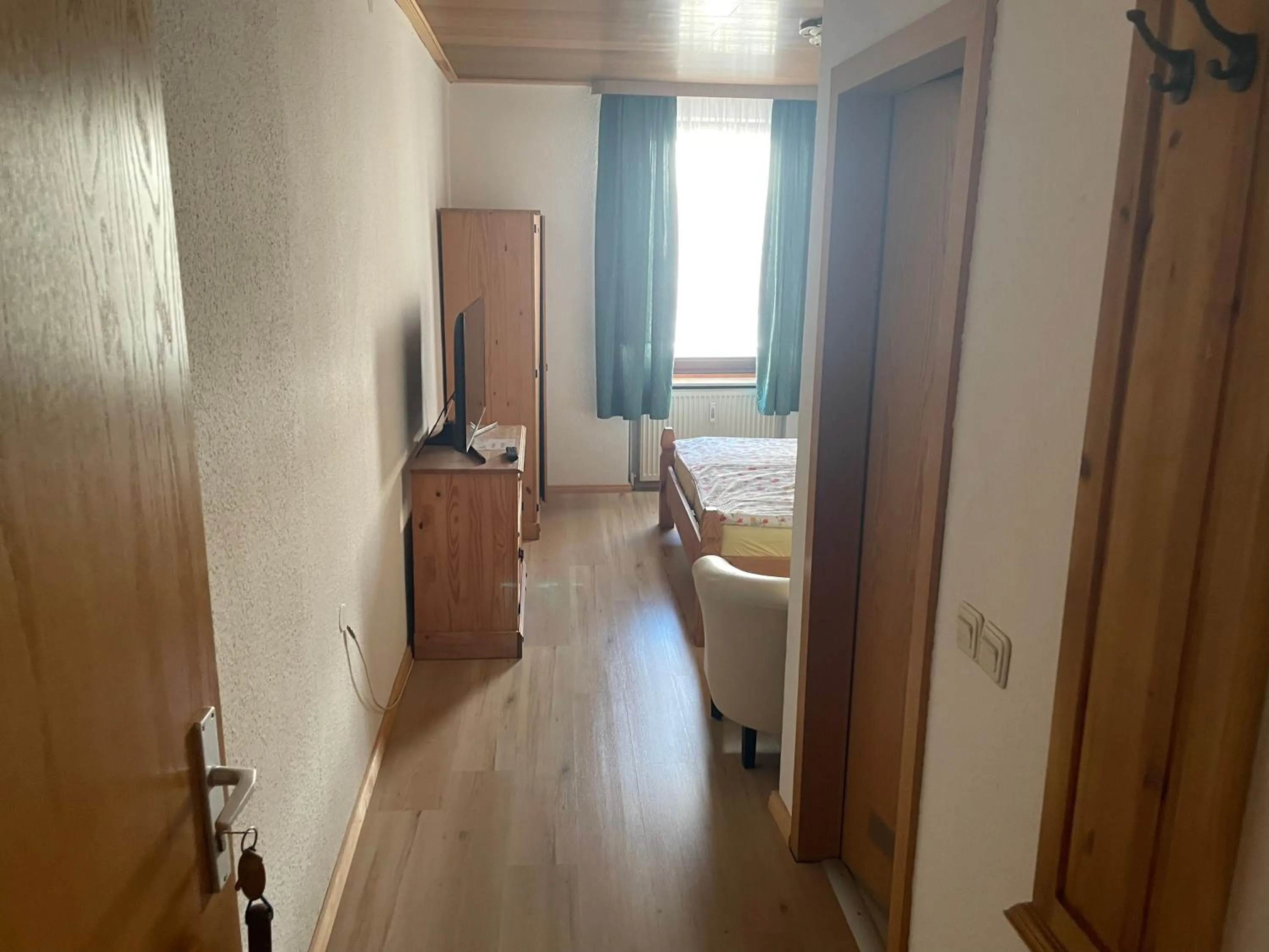 Bed in Hotel Klement