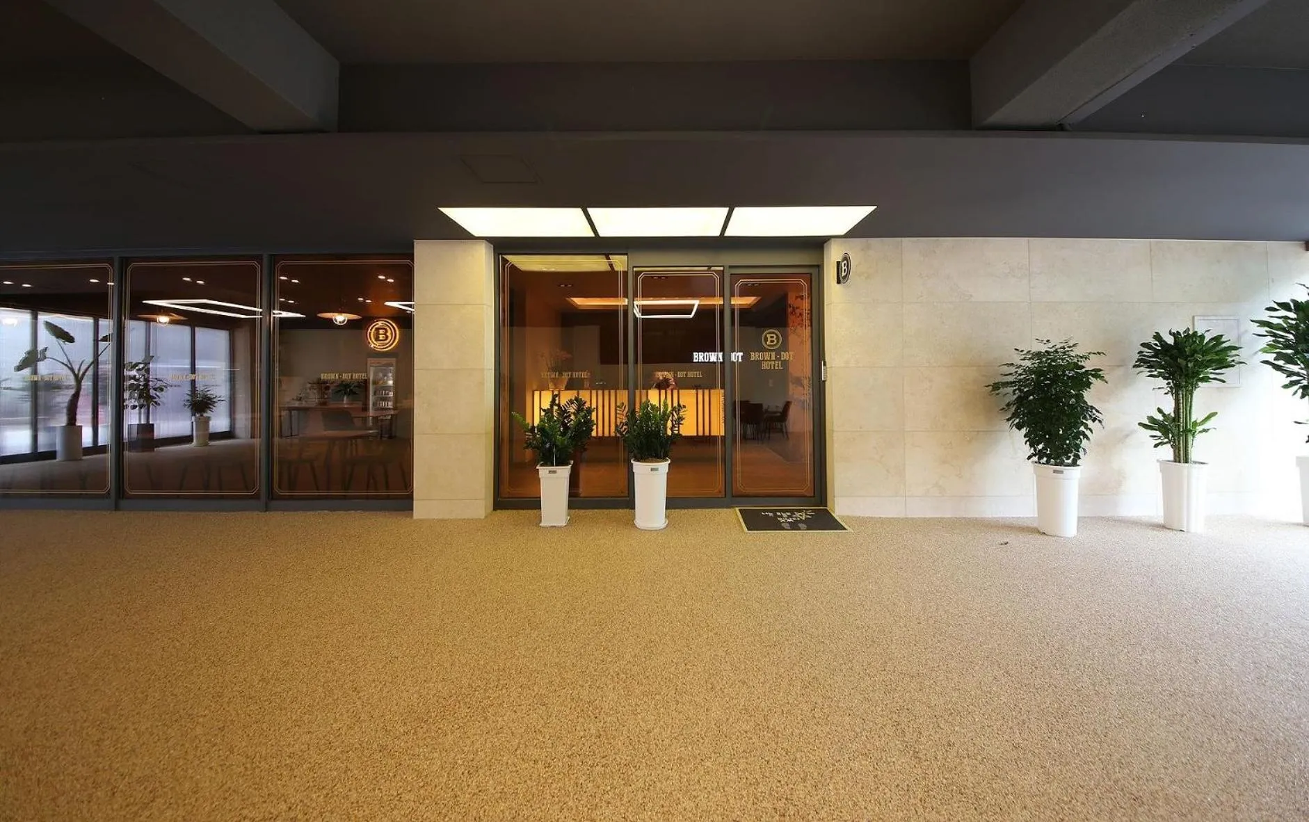 Property building in Brown Dot Hotel Sinan