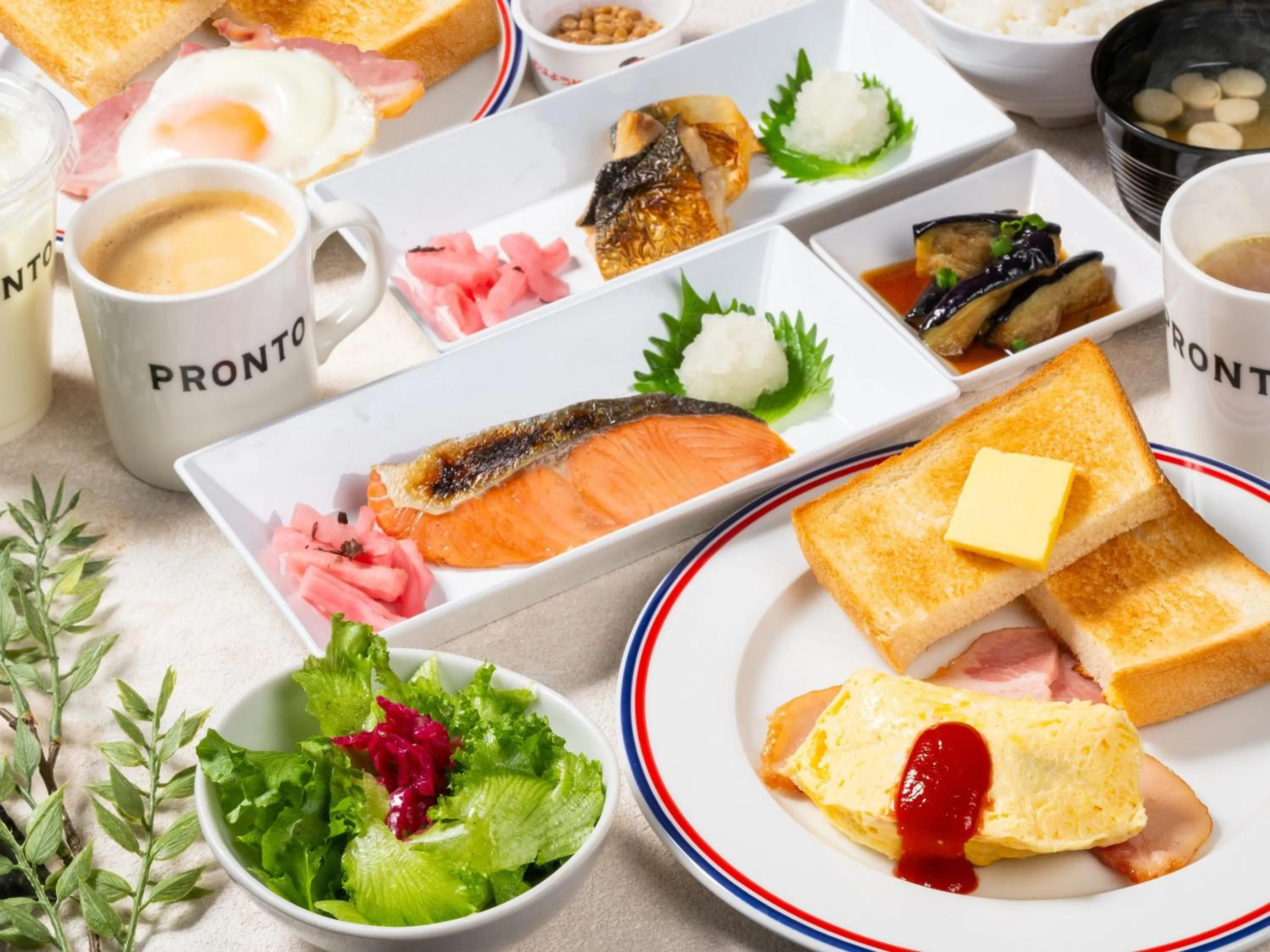 Breakfast in APA Hotel Higashi Nihombashi Ekimae