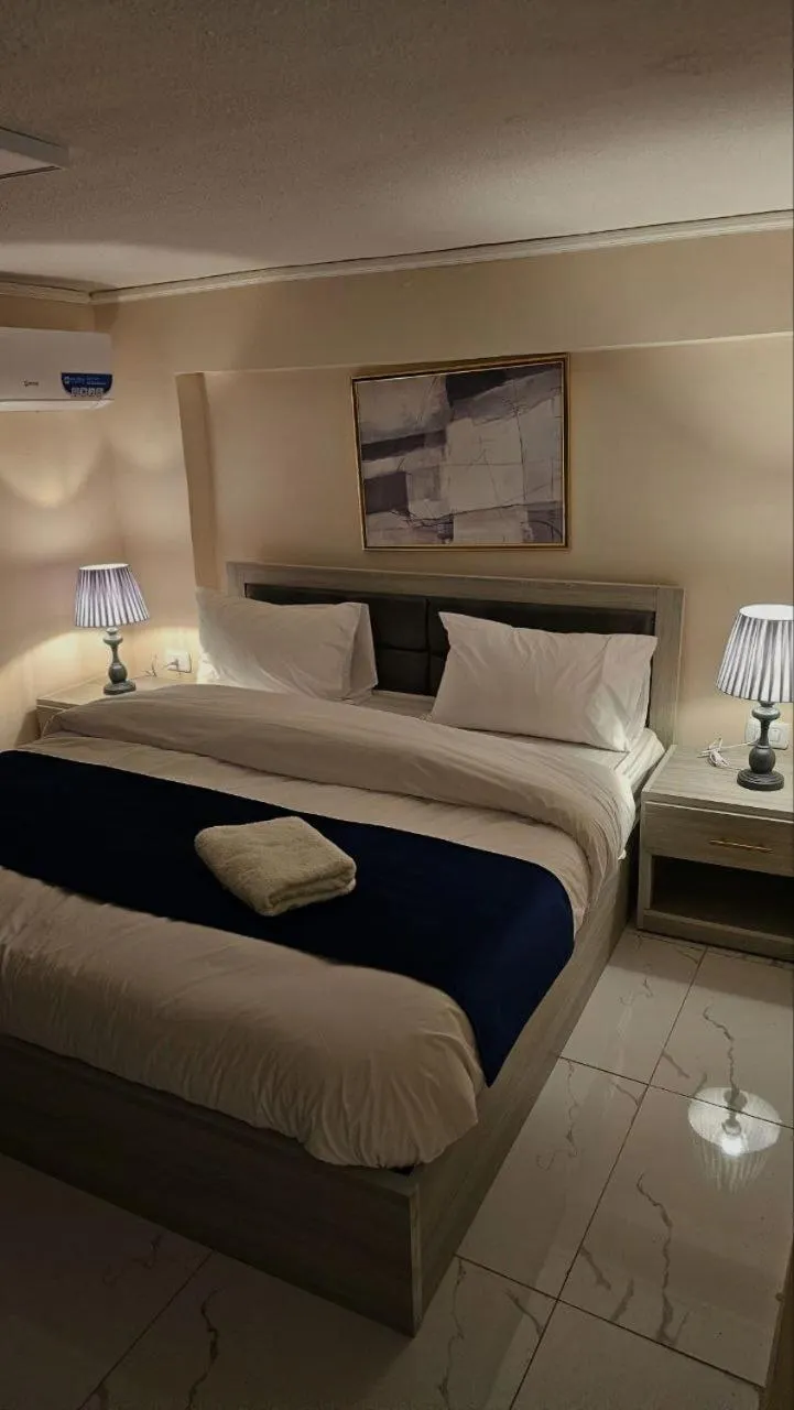 Bed in VIP Hotel Amman