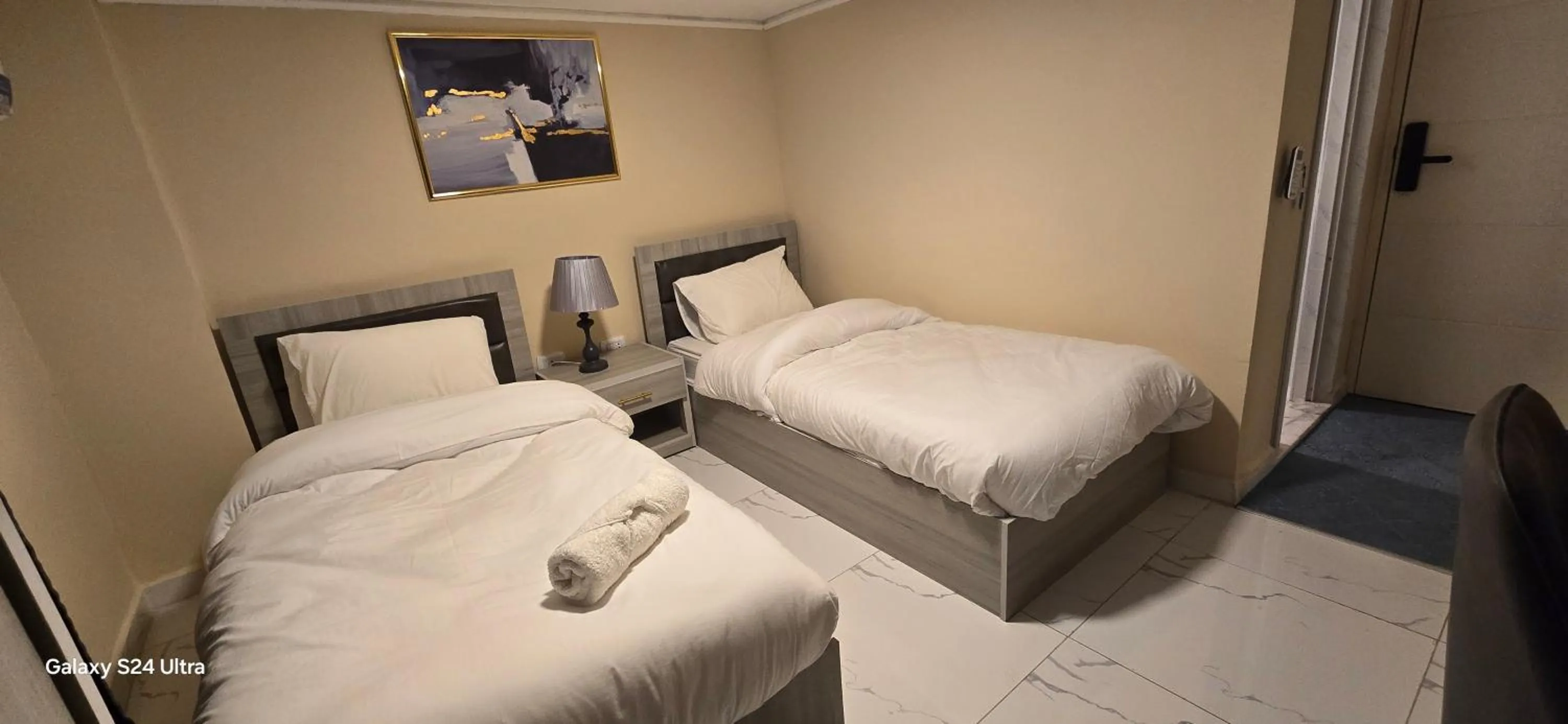 Bed in VIP Hotel Amman