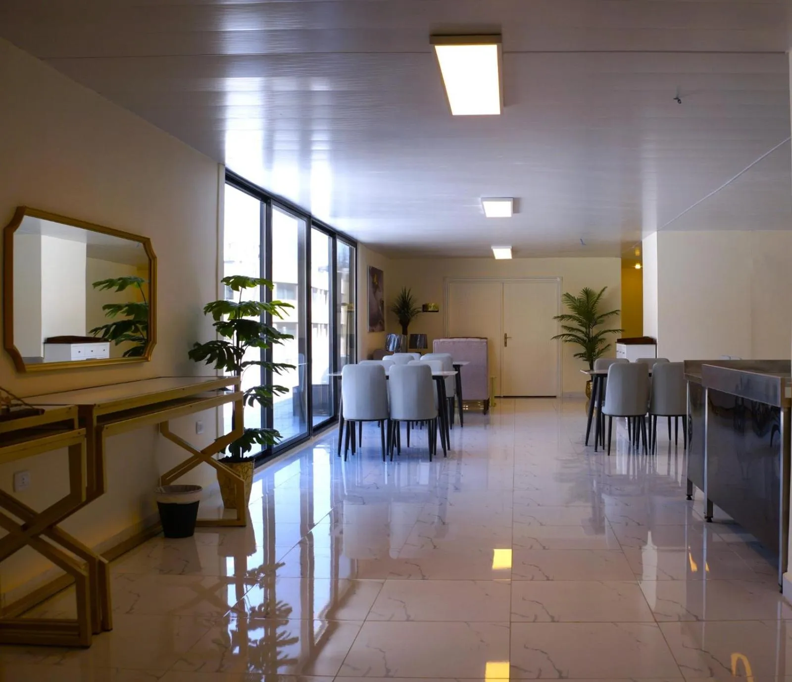 Dining area in VIP Hotel Amman