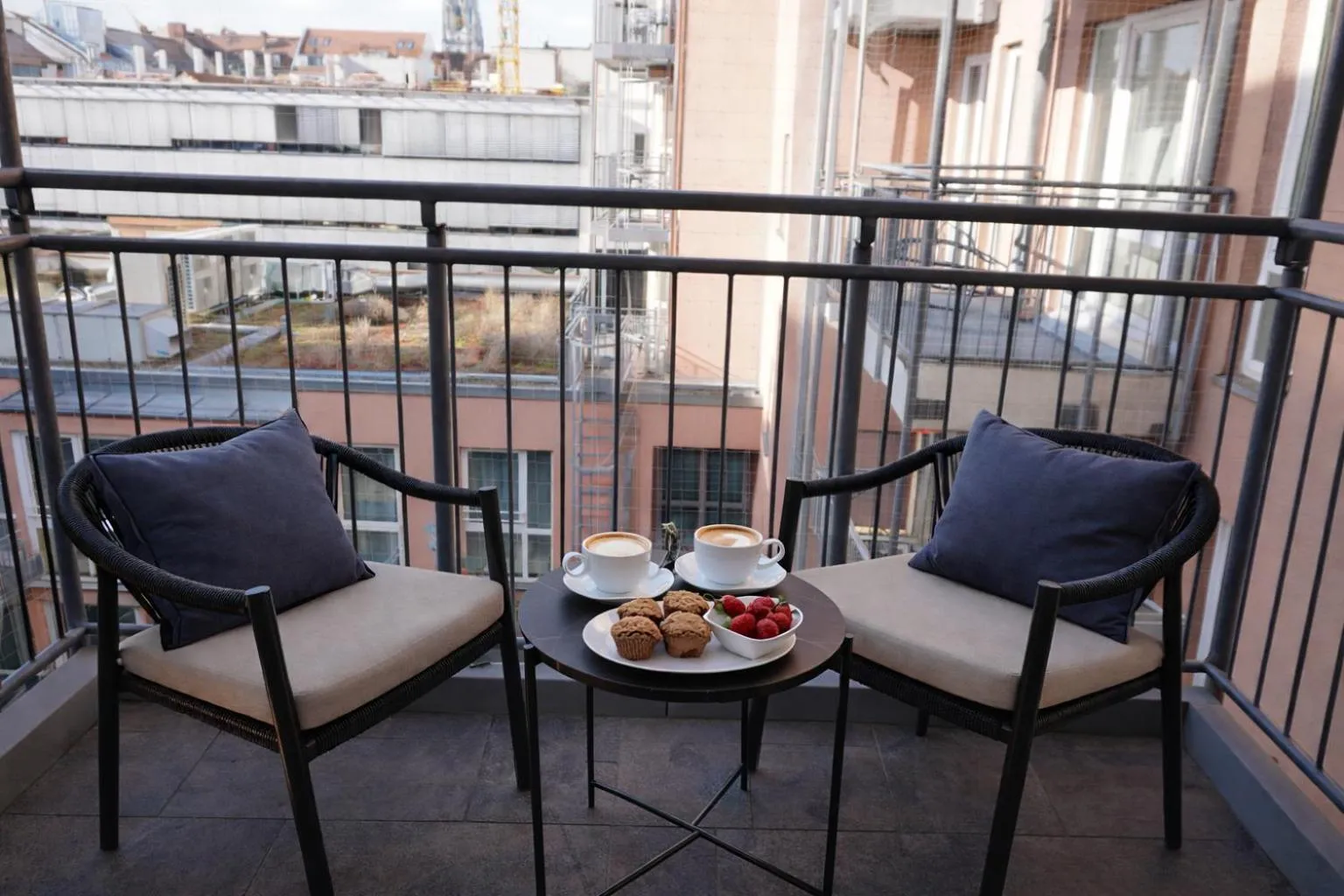 Balcony/Terrace in Bayer's Boardinghouse und Hotel