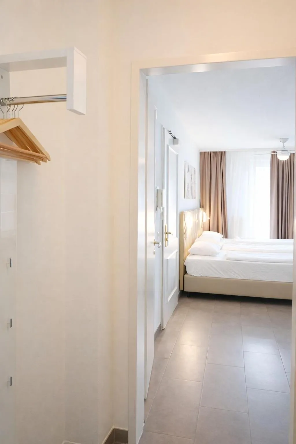 Bed in Bayer's Boardinghouse und Hotel