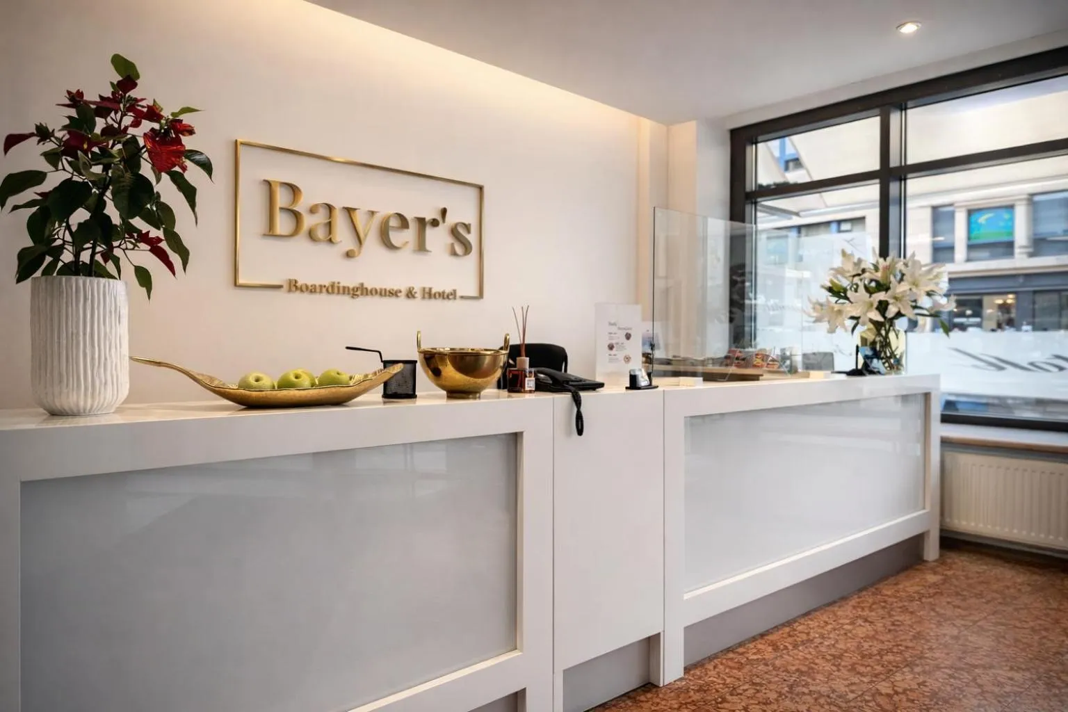Lobby or reception in Bayer's Boardinghouse und Hotel