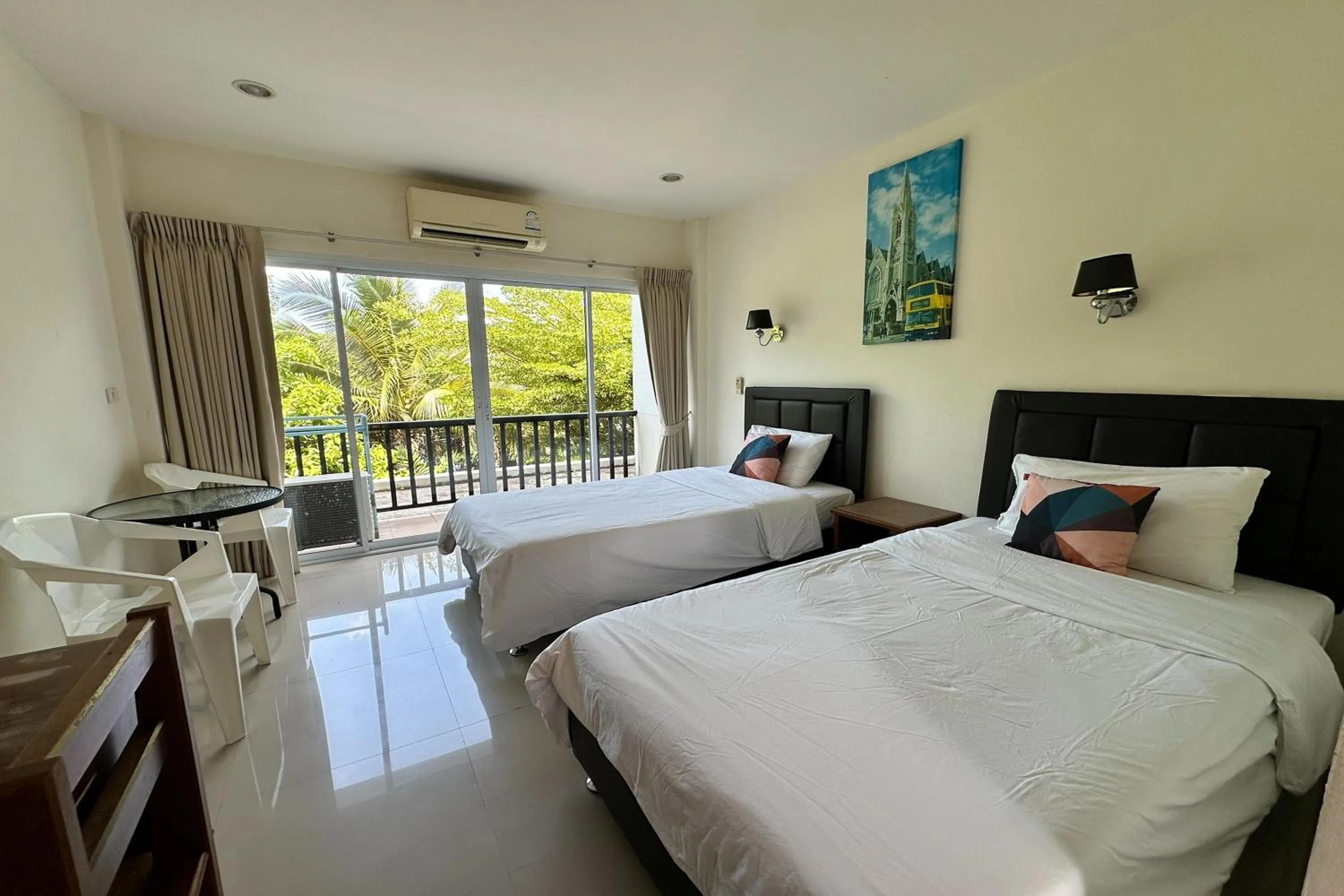 Bed in Choengmon Residence