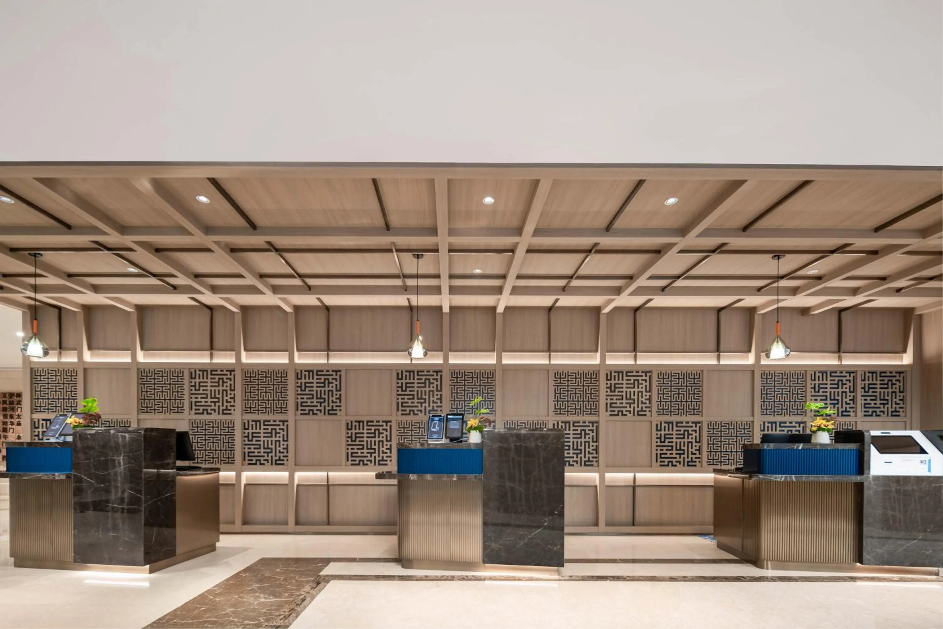 Lobby or reception in Holiday Inn Express Beijing Downtown by IHG