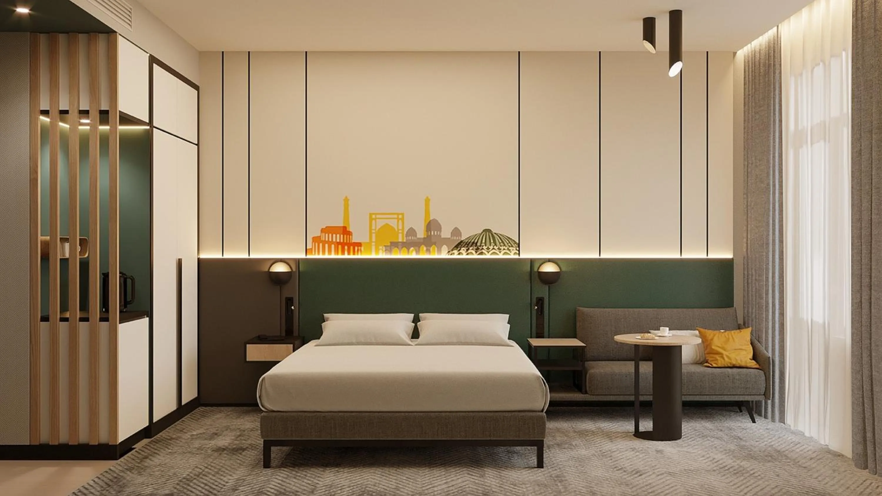 Photo of the whole room, Bed in Holiday Inn Tashkent City by IHG