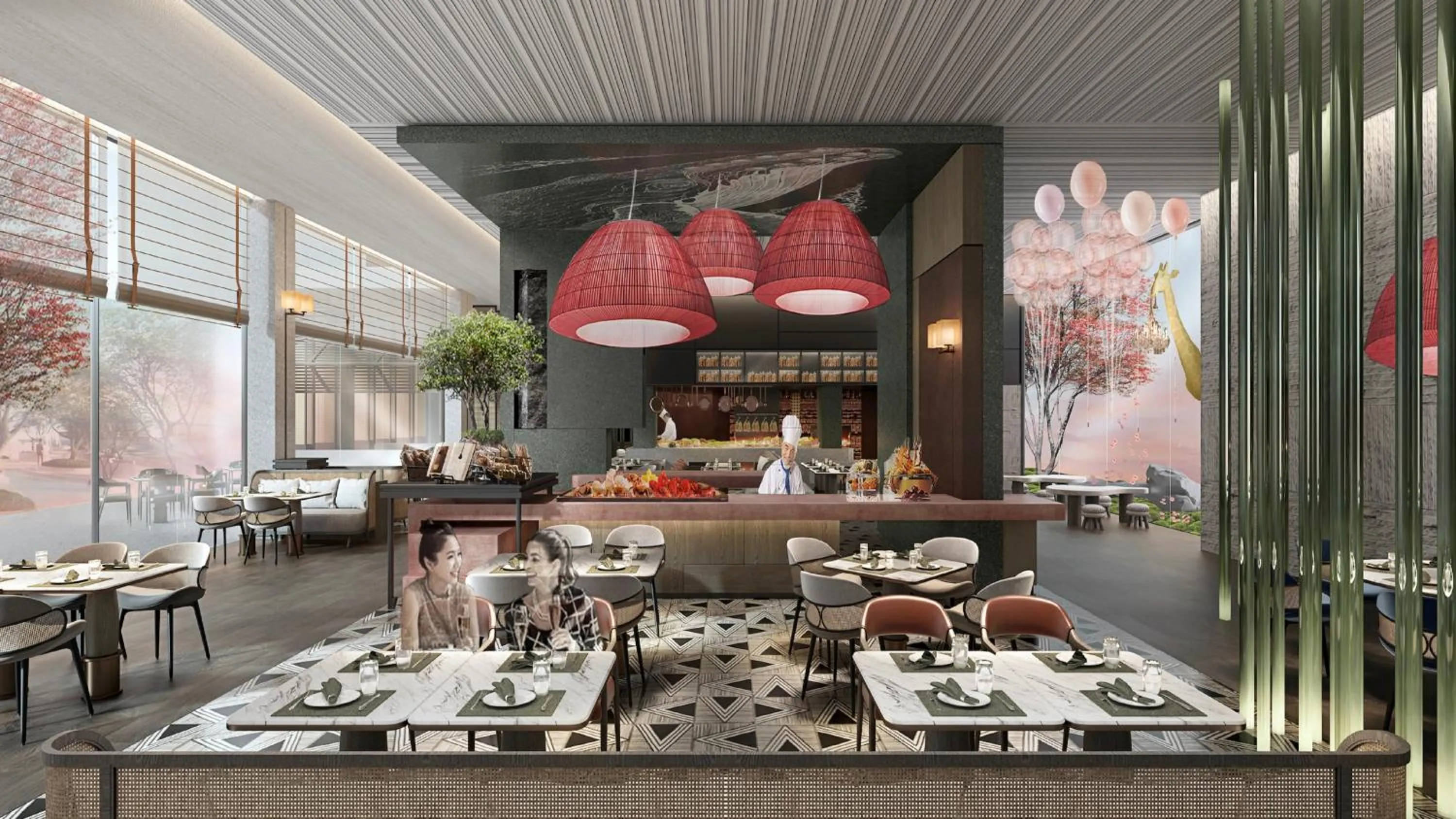 Restaurant/places to eat in HUALUXE Sanya Yalong Bay Resort