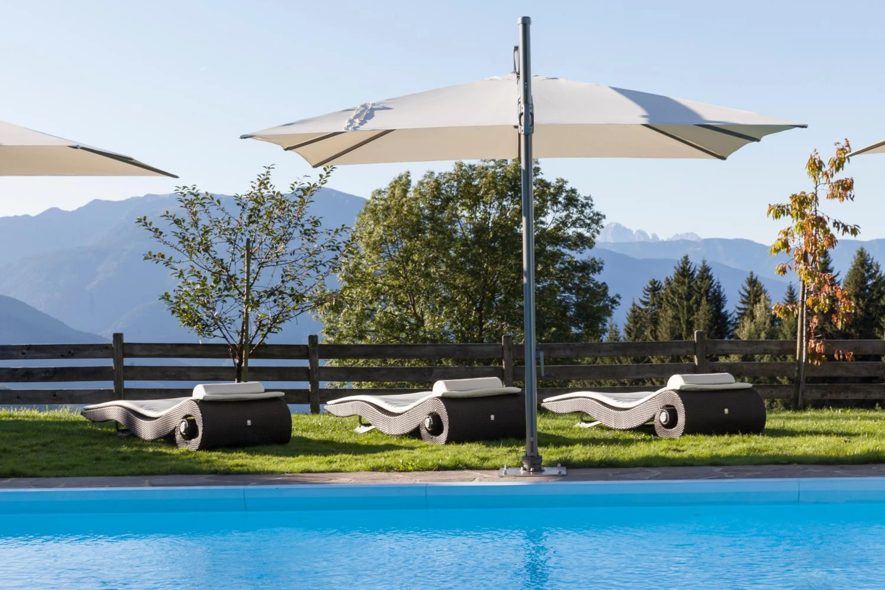 Swimming pool in Hotel Bacherhof