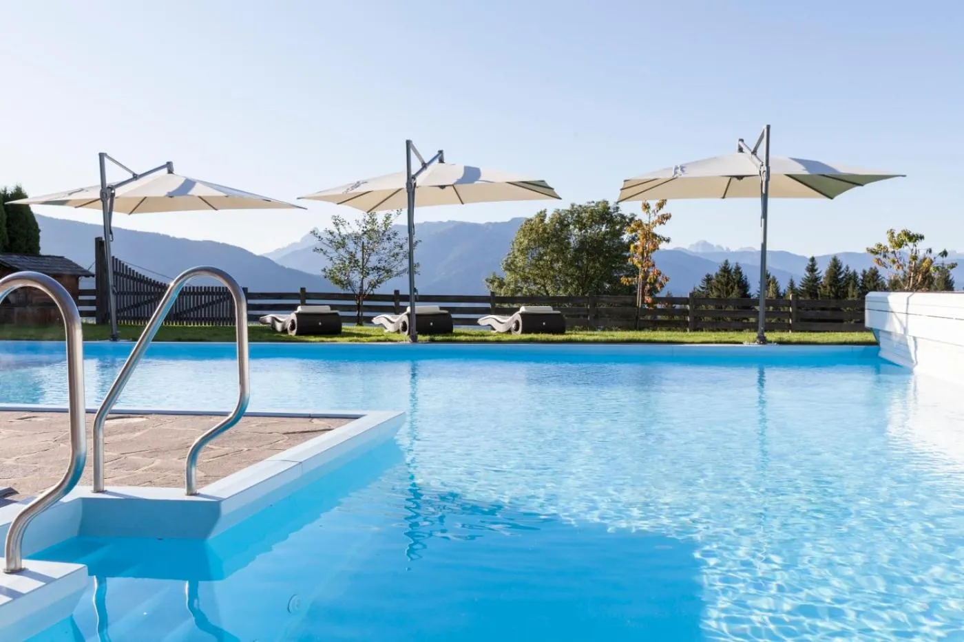 Swimming pool in Hotel Bacherhof