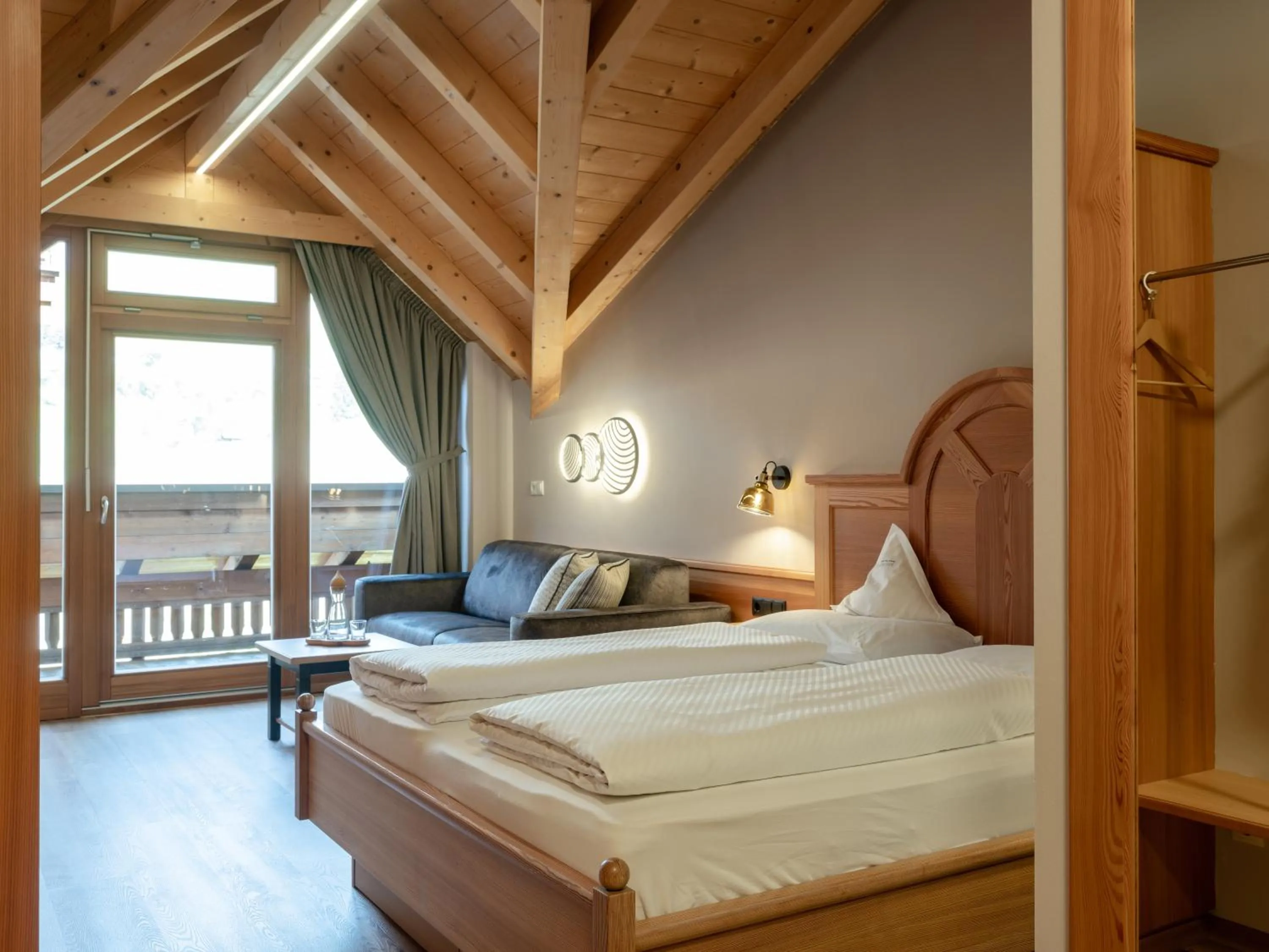 Bed in Hotel Bacherhof