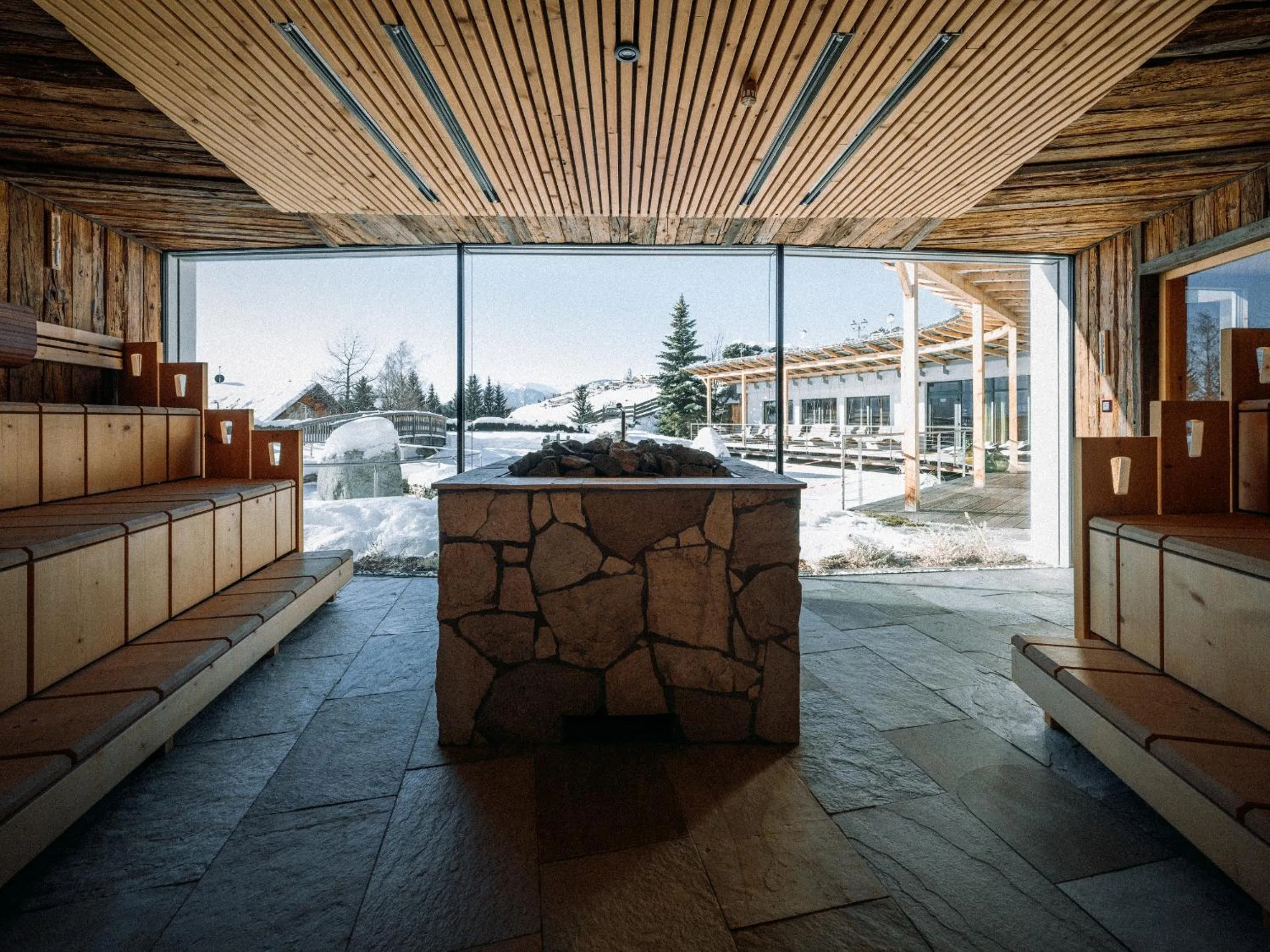 Sauna in Hotel Bacherhof
