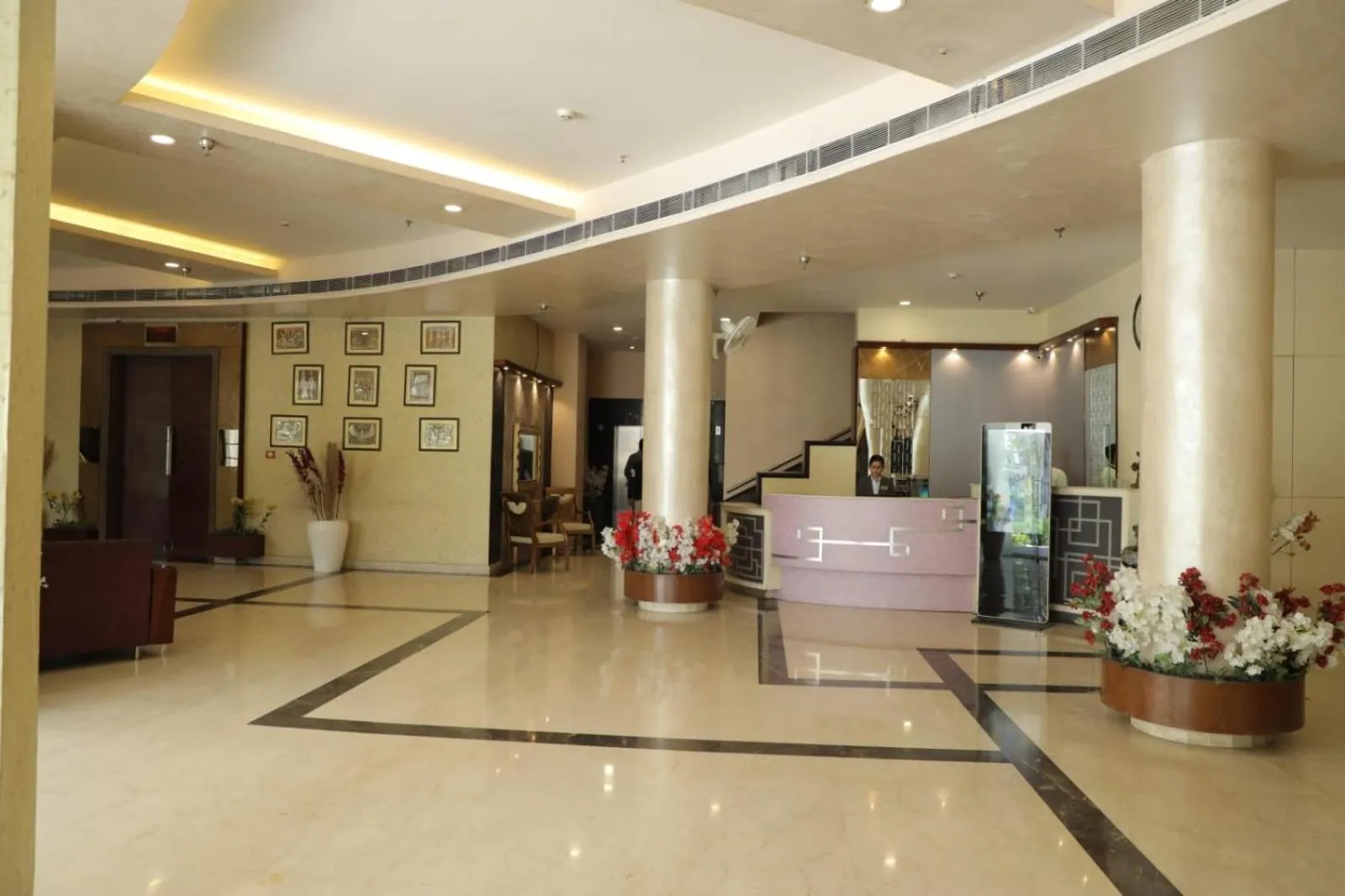 Lobby or reception in Chinmay Hotel & Resort