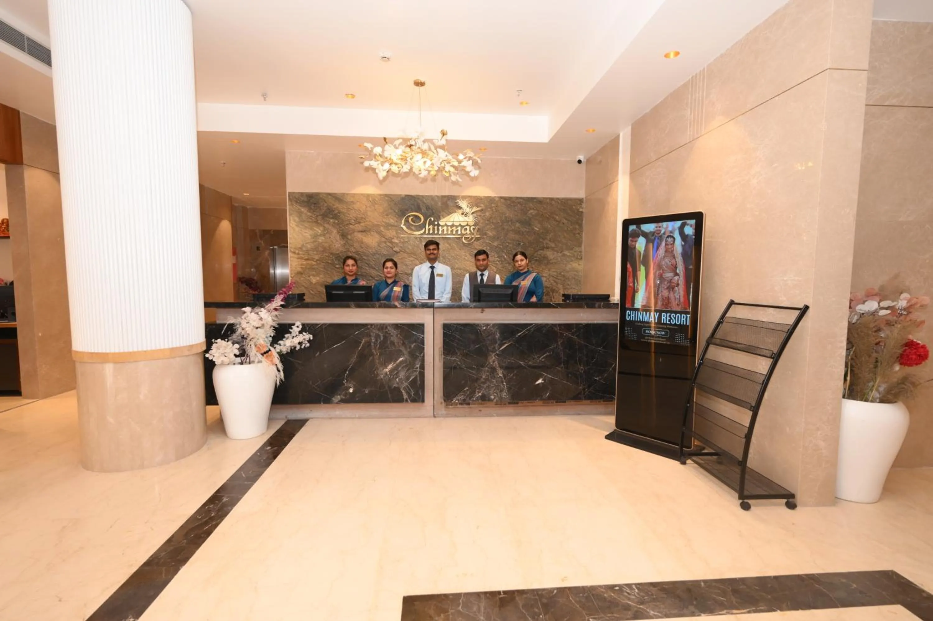 Lobby or reception in Chinmay Hotel & Resort