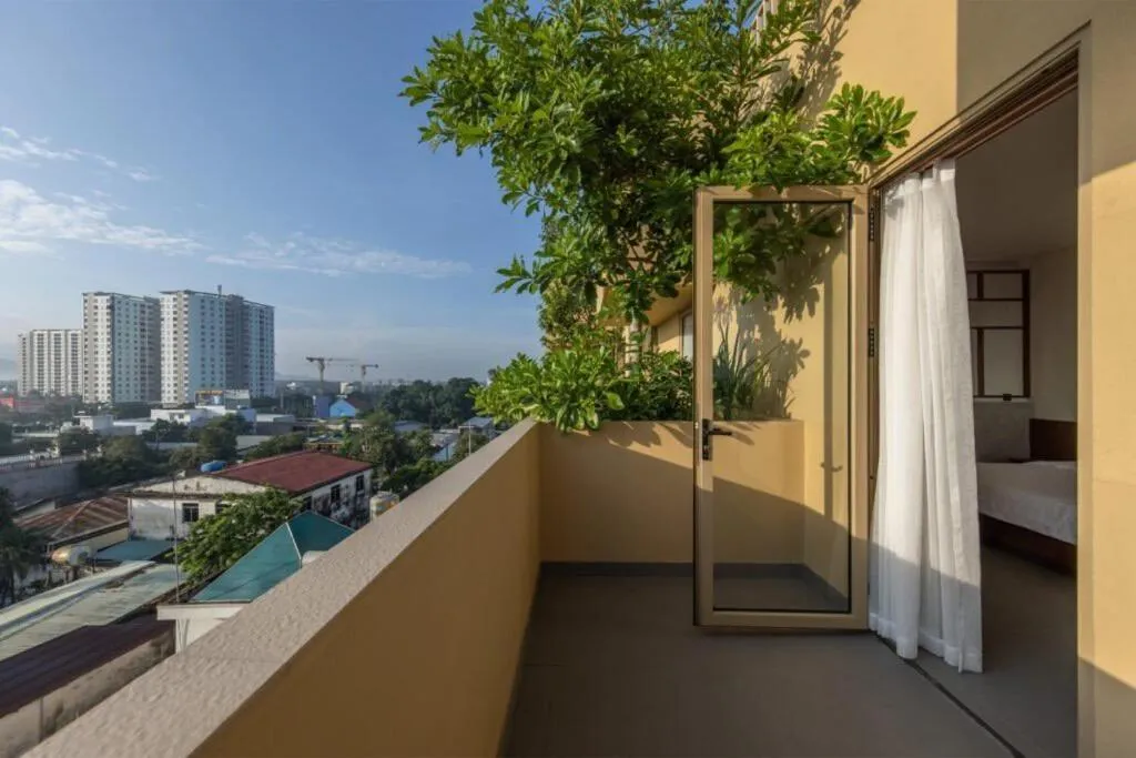 Balcony/Terrace in Cát Vàng Hotel & Apartment