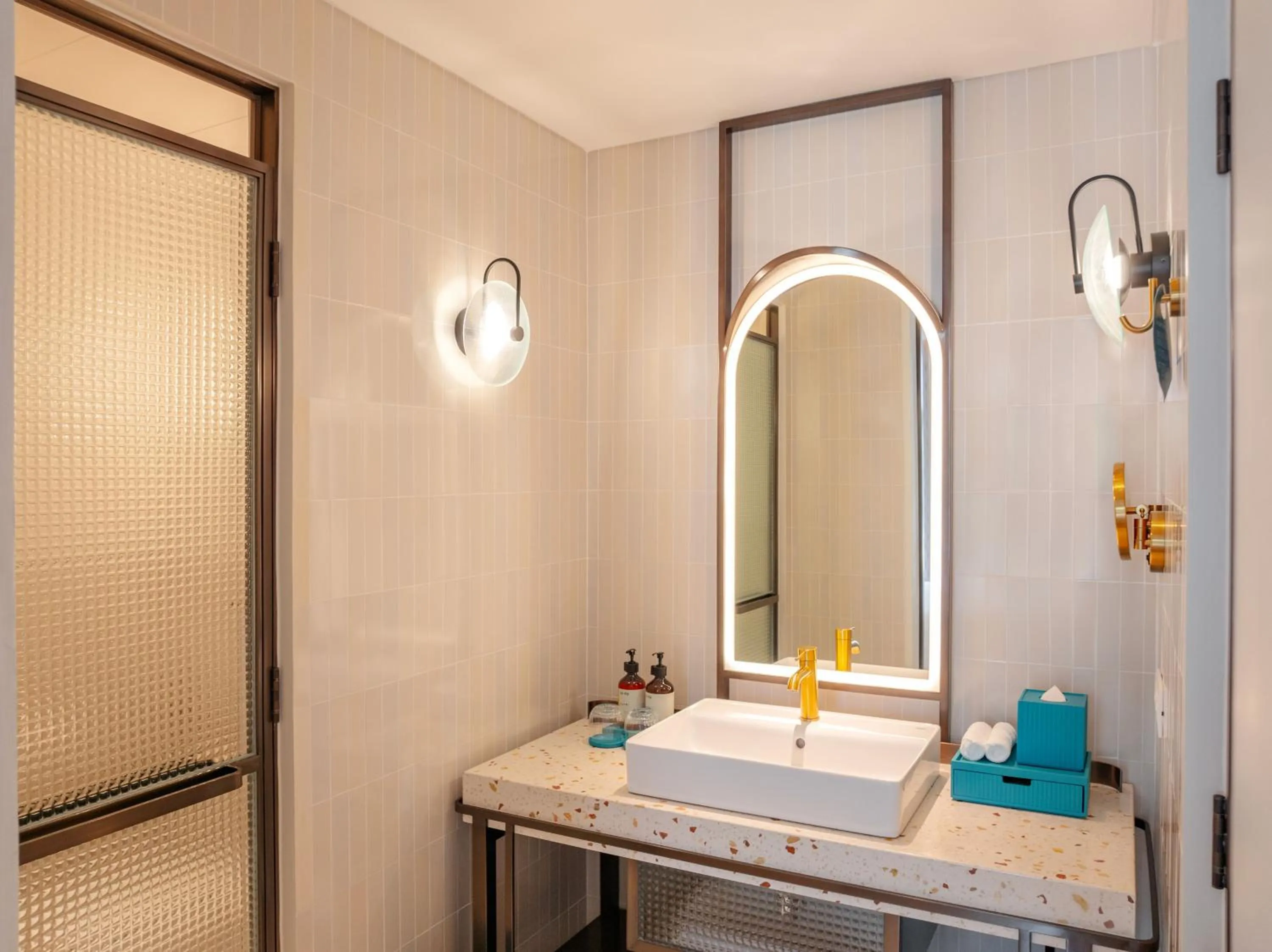 Bathroom in La Festa Phu Quoc, Curio Collection By Hilton
