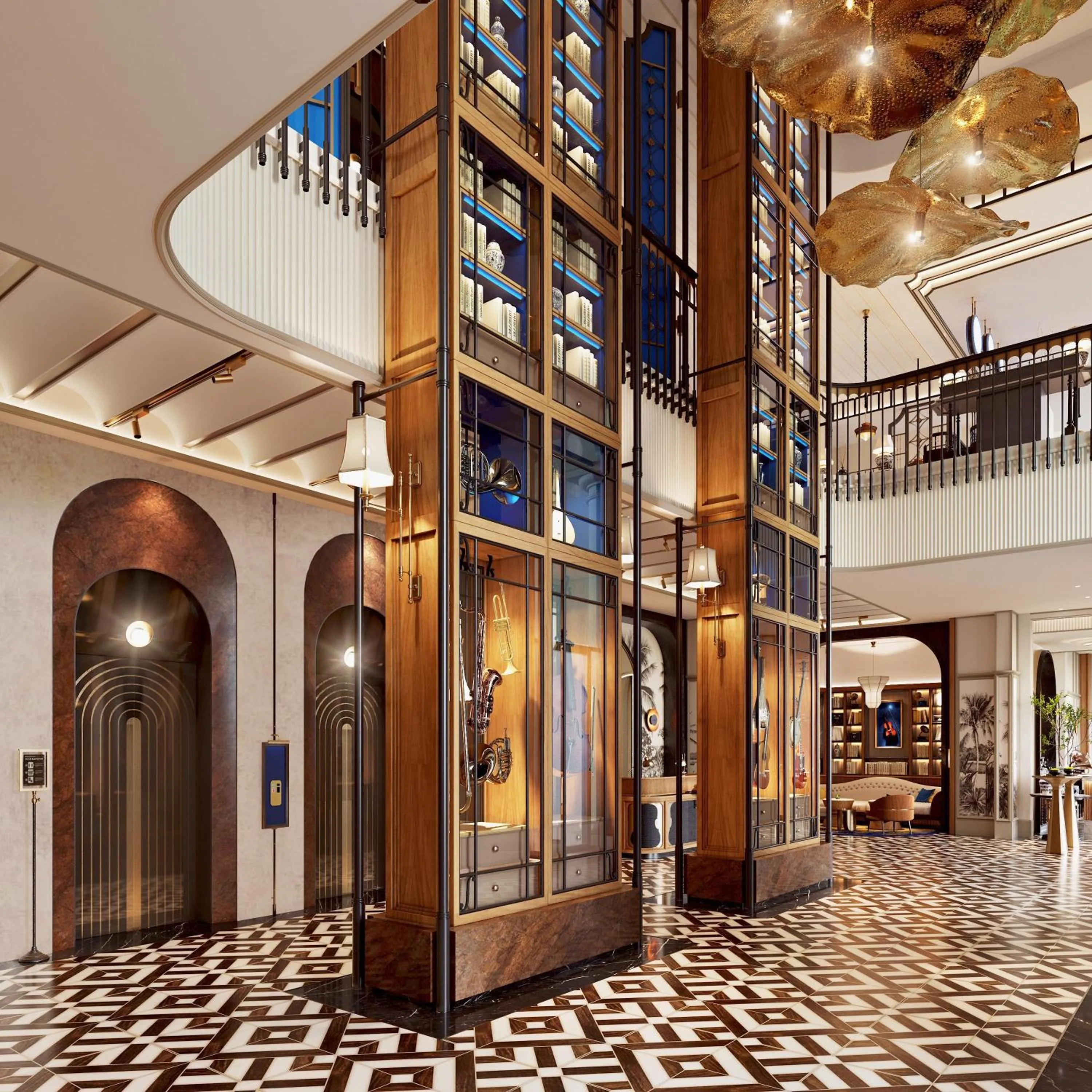 Lobby or reception in La Festa Phu Quoc, Curio Collection By Hilton