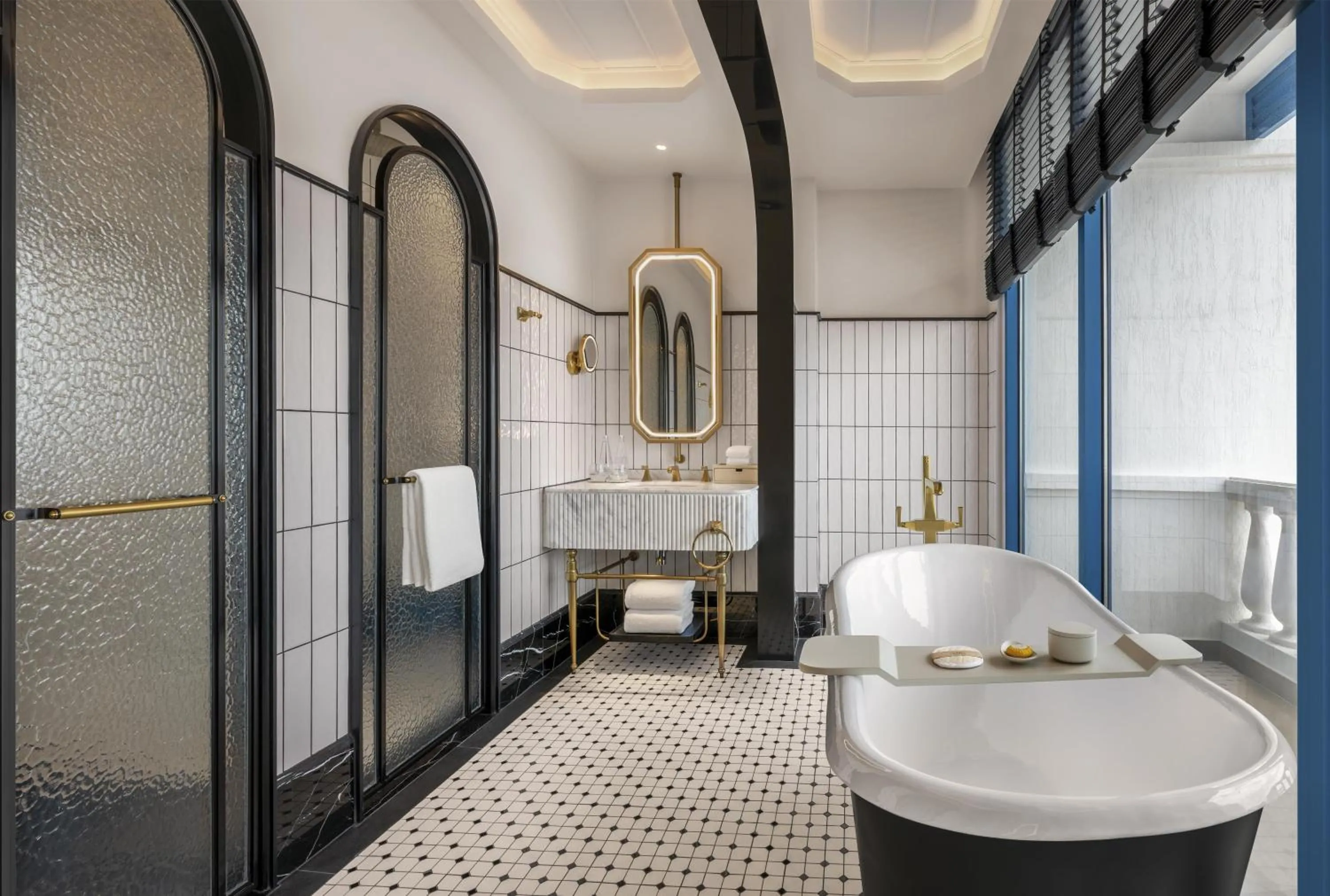 Bathroom, Bed in La Festa Phu Quoc, Curio Collection By Hilton