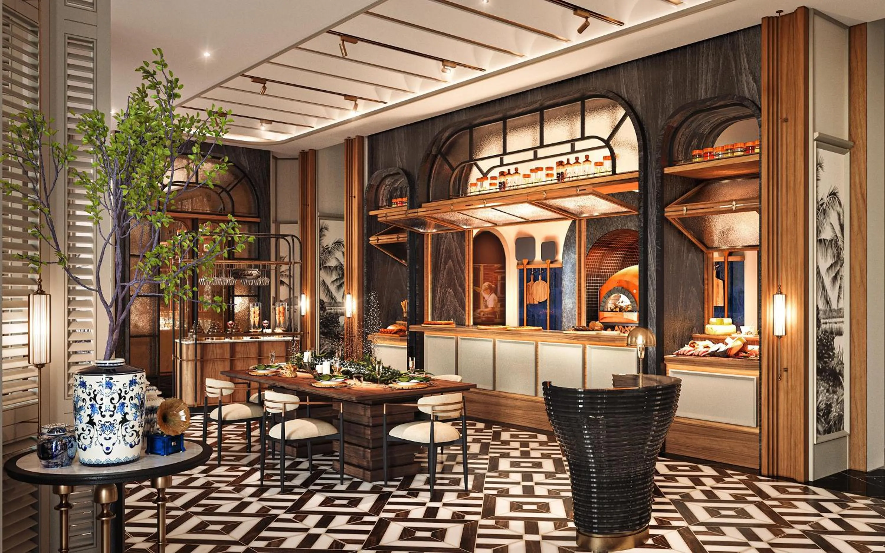 Lobby or reception in La Festa Phu Quoc, Curio Collection By Hilton