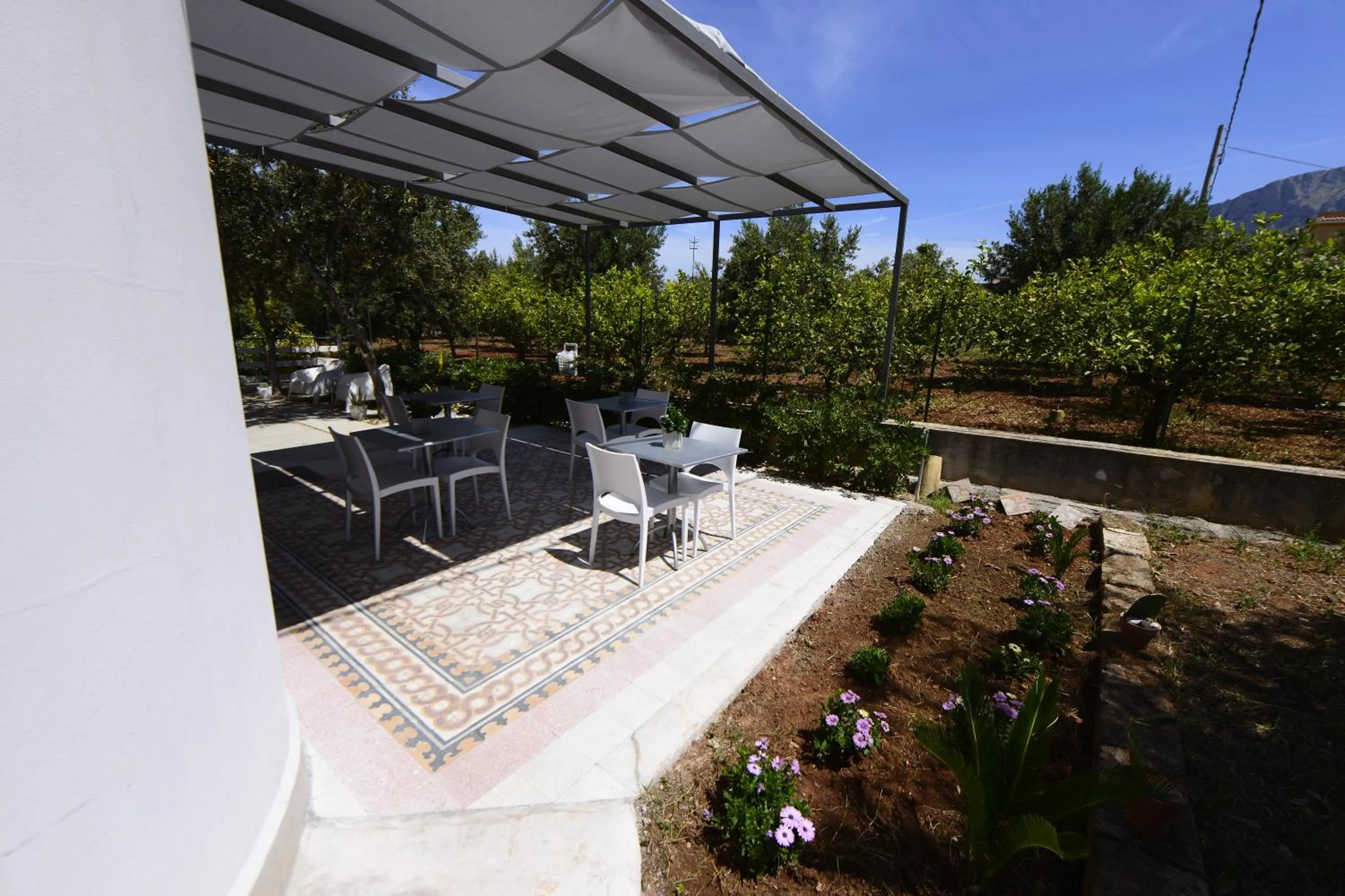 Garden in Miss Sicily B&B