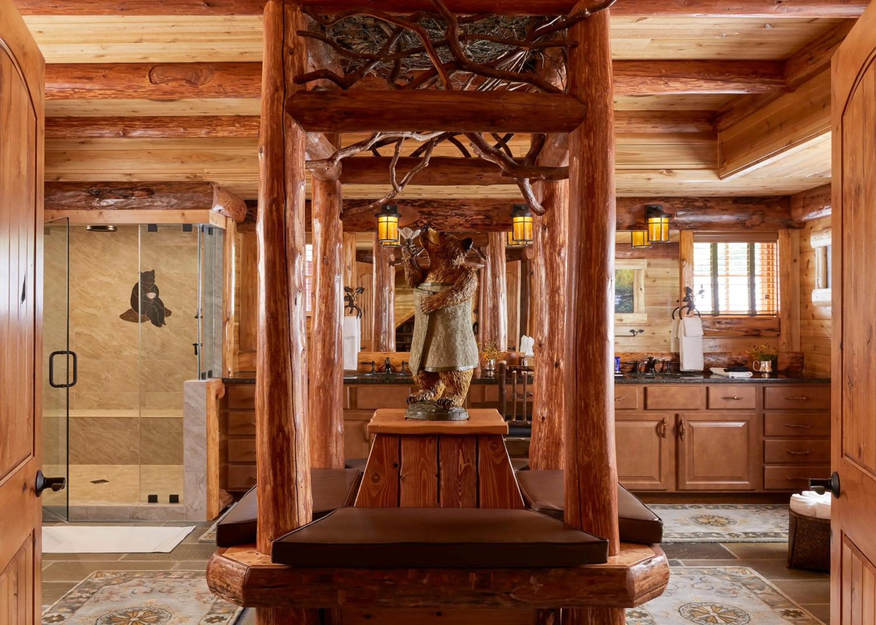 Shower in The Chatwal Lodge (All-Inclusive) - in The Unbound Collection by Hyatt