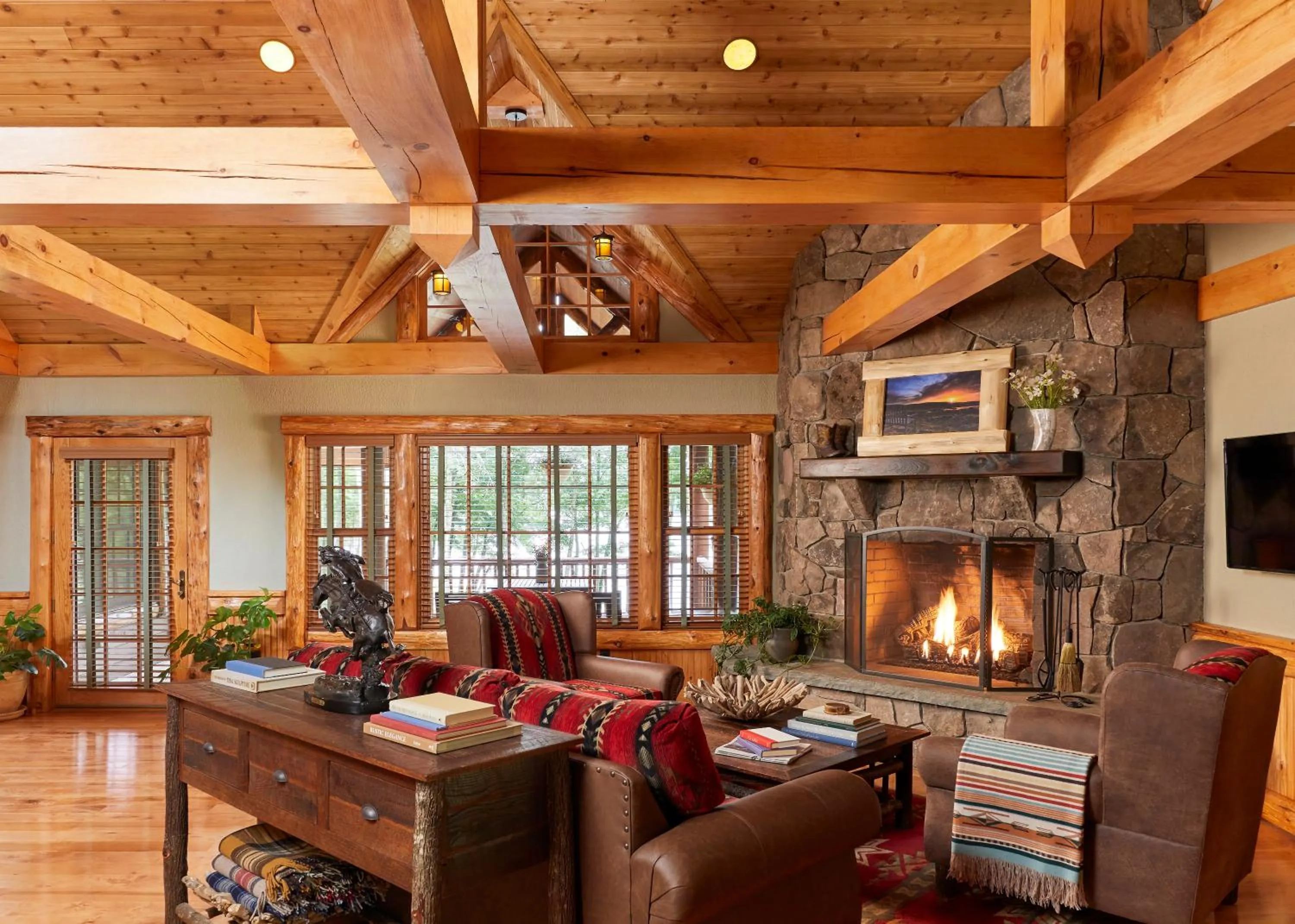 Living room in The Chatwal Lodge (All-Inclusive) - in The Unbound Collection by Hyatt