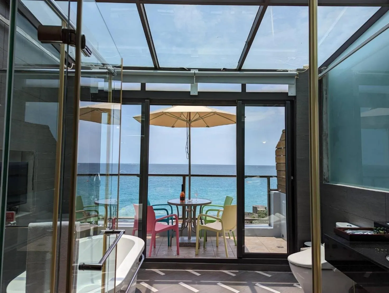 Balcony/Terrace in Jing Guan Hotel