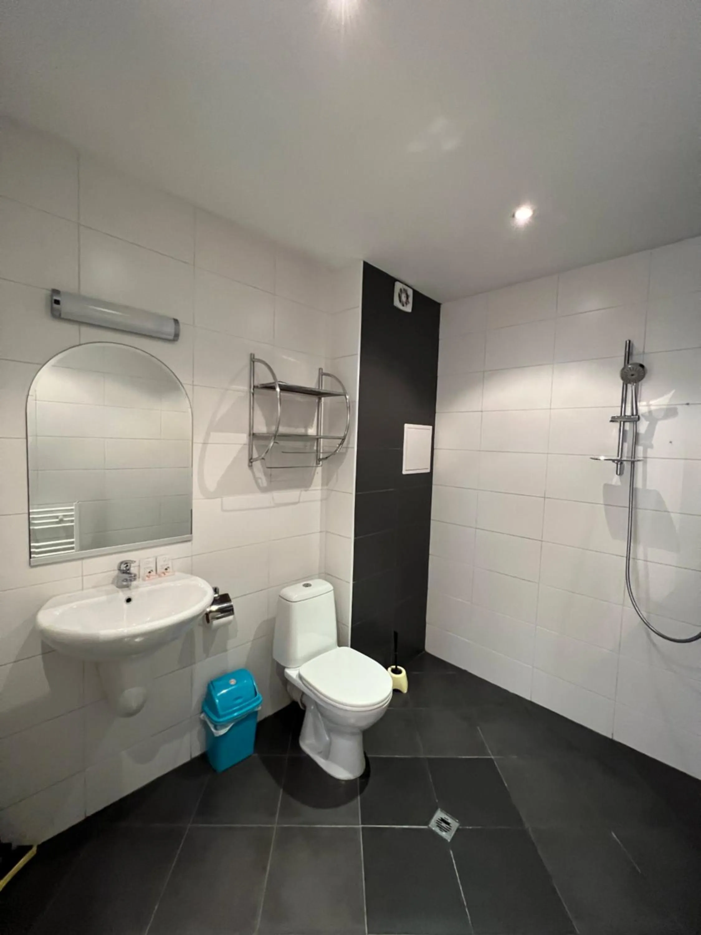 Shower in APARTHOTEL VICTORY SOFIA