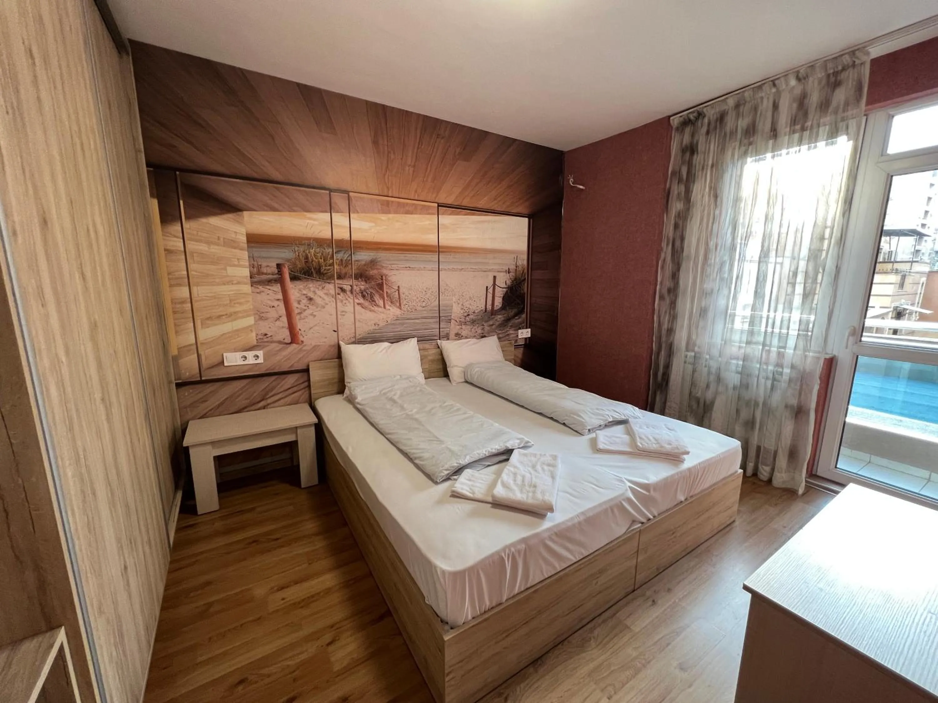 Bed in APARTHOTEL VICTORY SOFIA