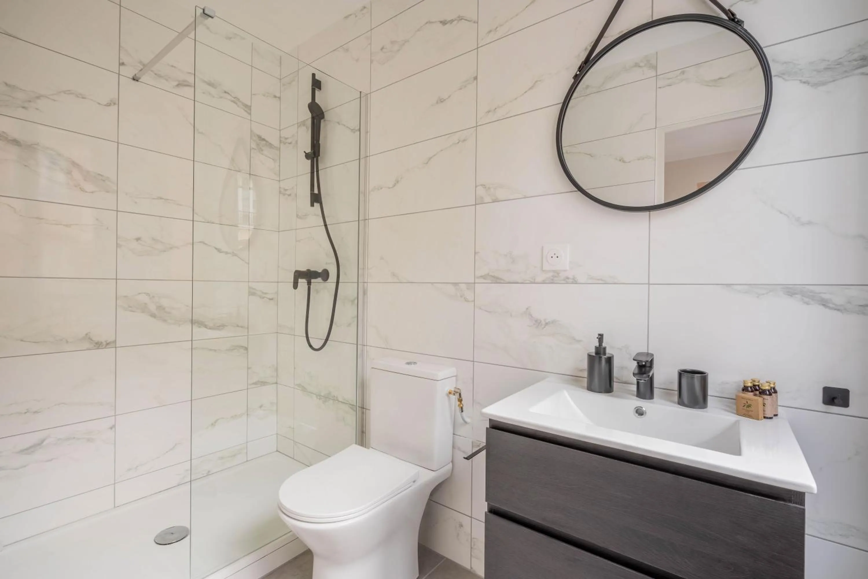 Bathroom in Résidence Le Belleville