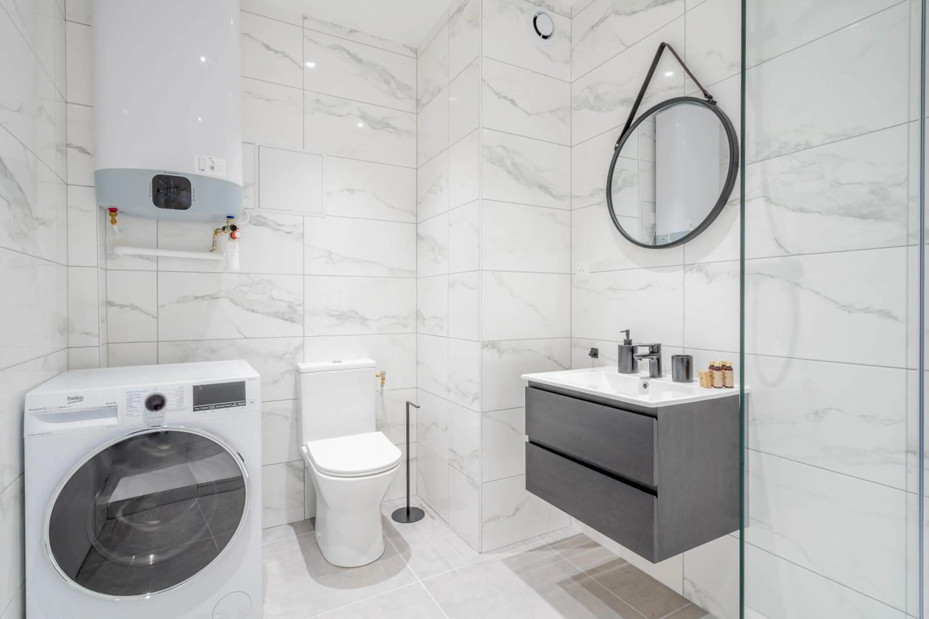 Shower in Résidence Le Belleville