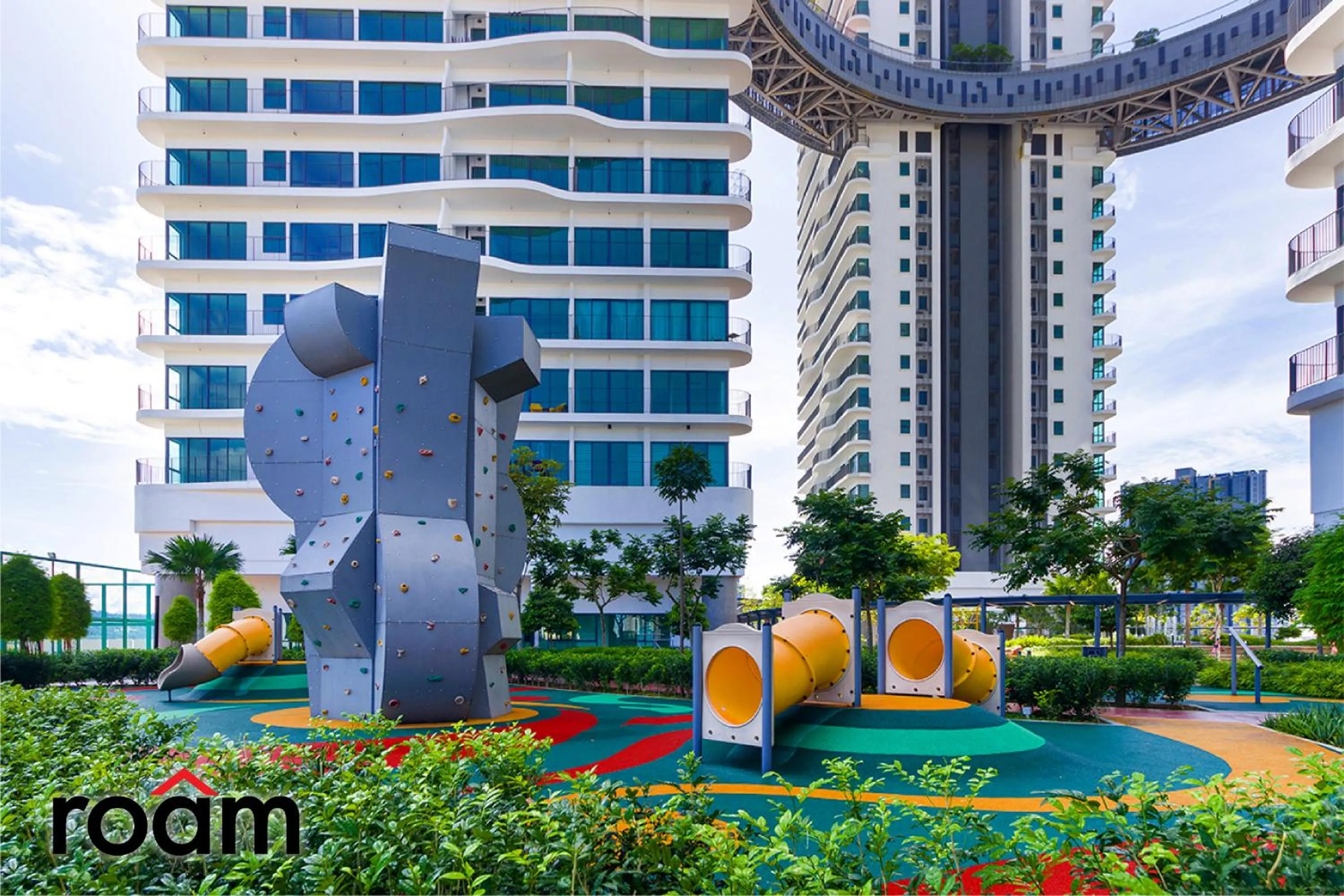 Children play ground in Datum Jelatek Sky Residence Kuala Lumpur, Roam