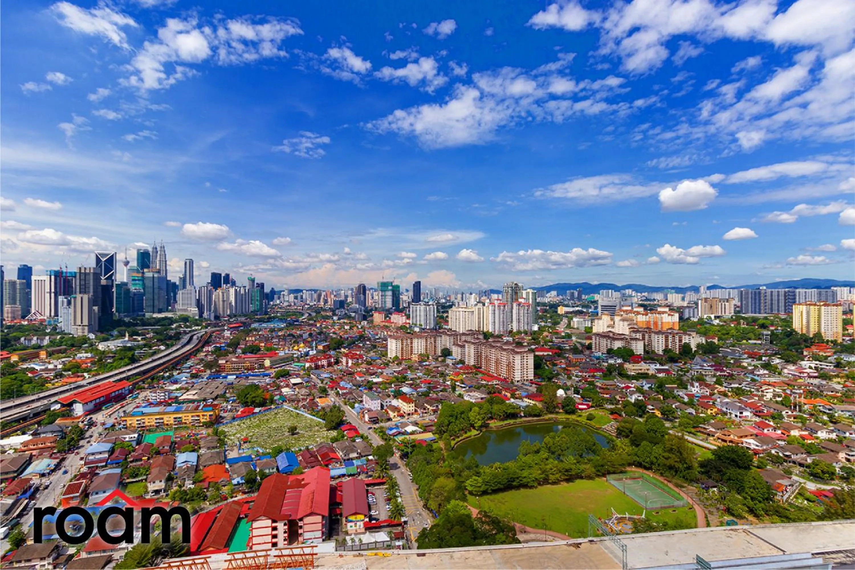 City view in Datum Jelatek Sky Residence Kuala Lumpur, Roam