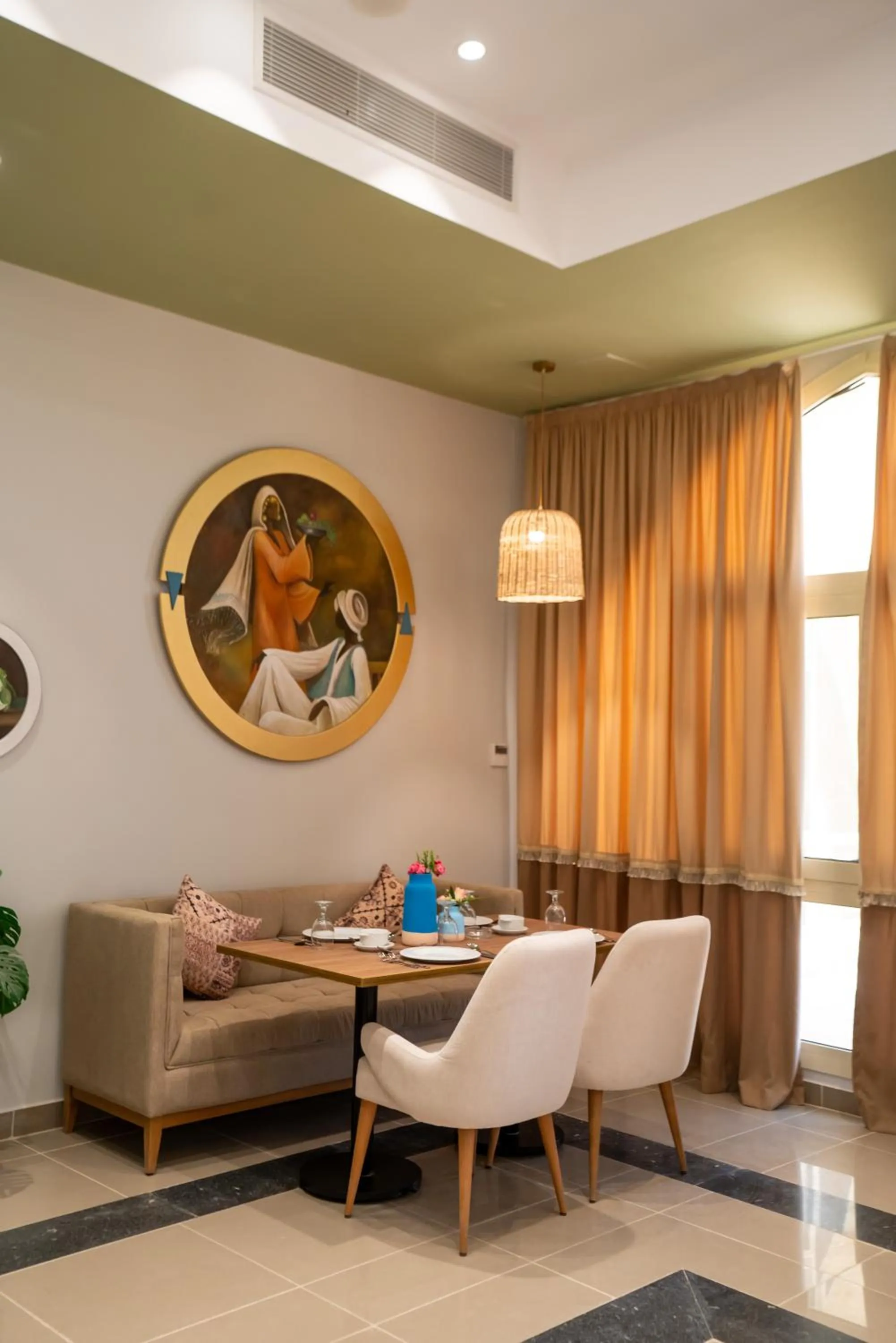 Decorative detail in Azal Lagoons Resort Abu Simbel