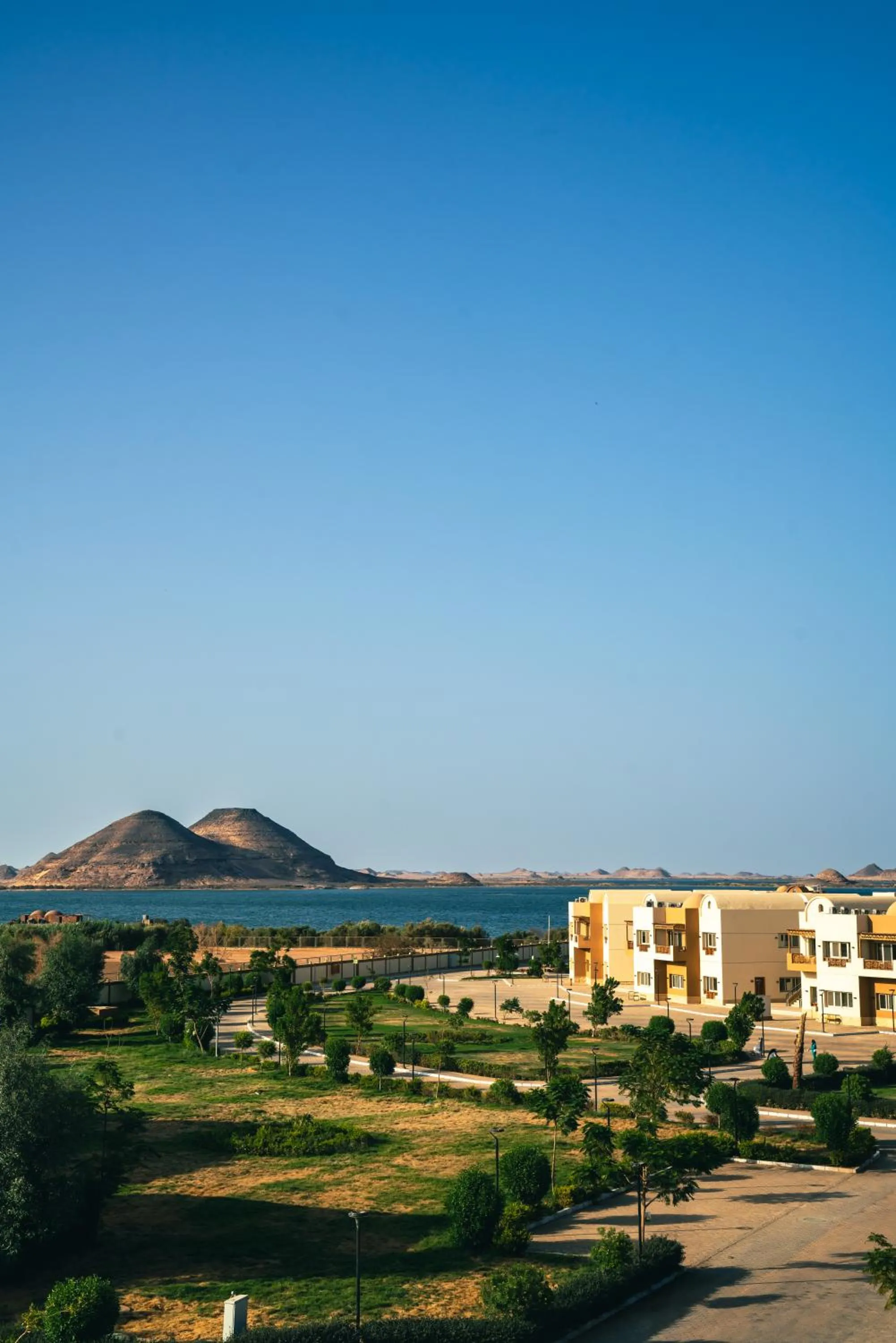 Natural landscape in Azal Lagoons Resort Abu Simbel