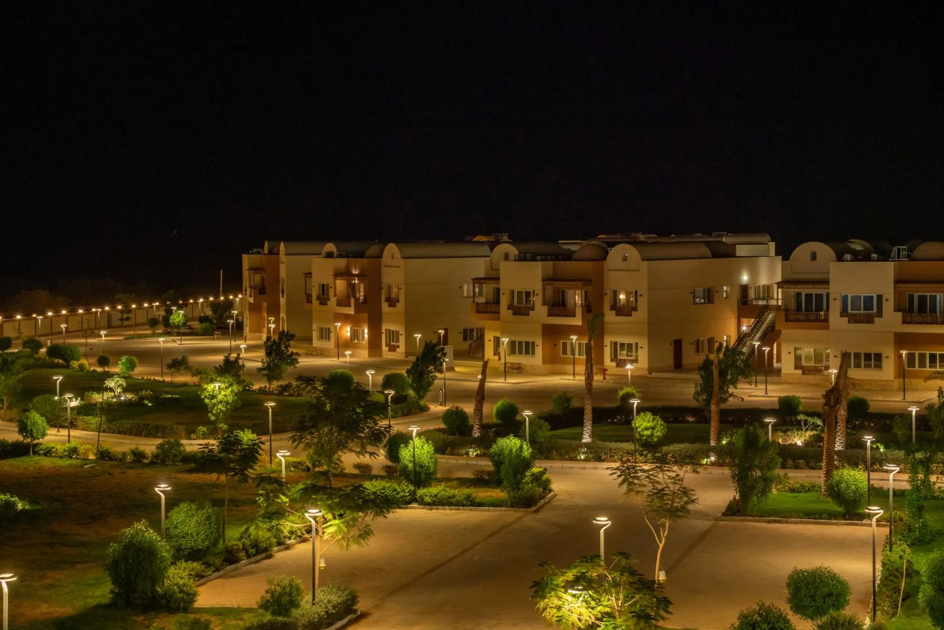 Property building in Azal Lagoons Resort Abu Simbel