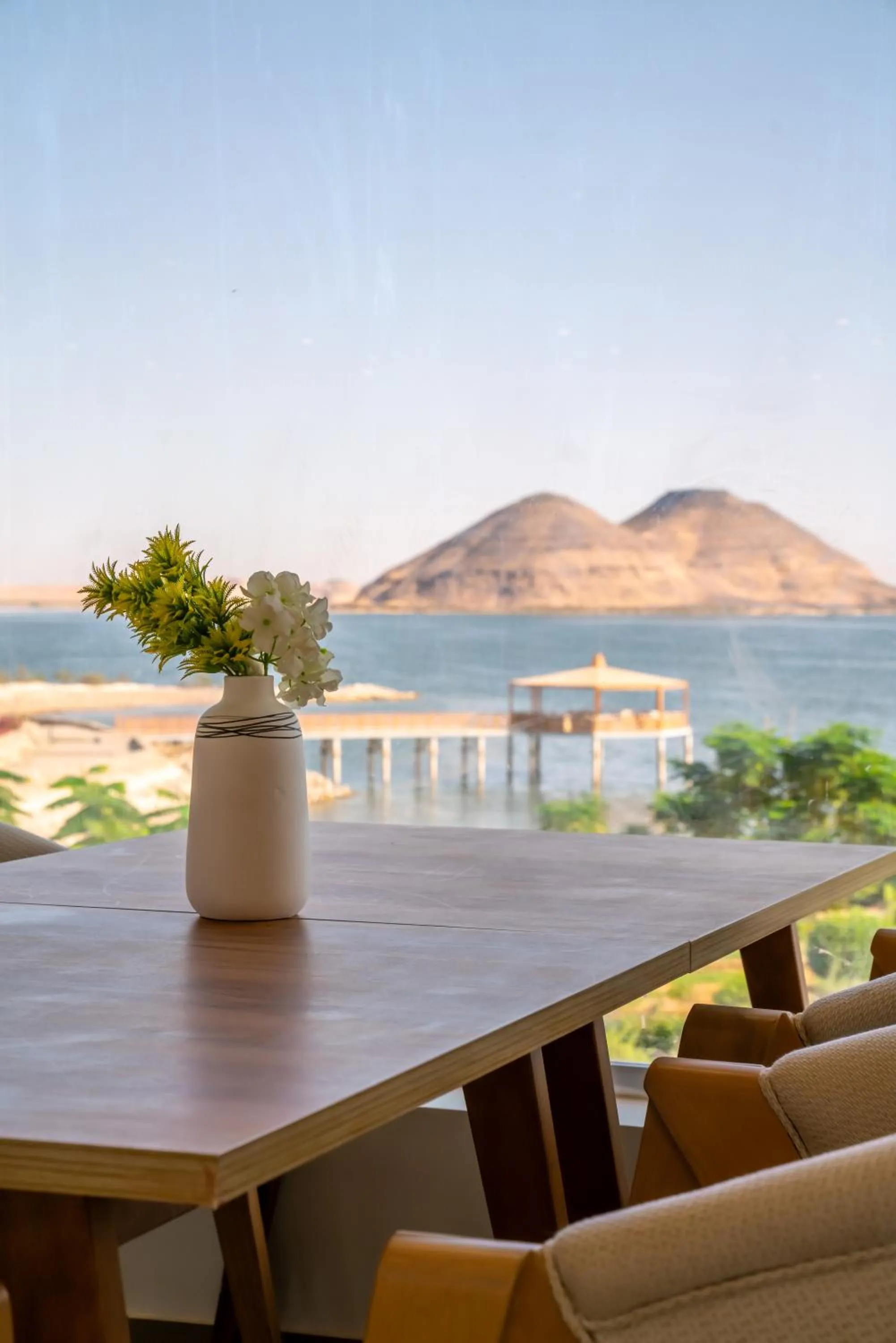 Natural landscape in Azal Lagoons Resort Abu Simbel