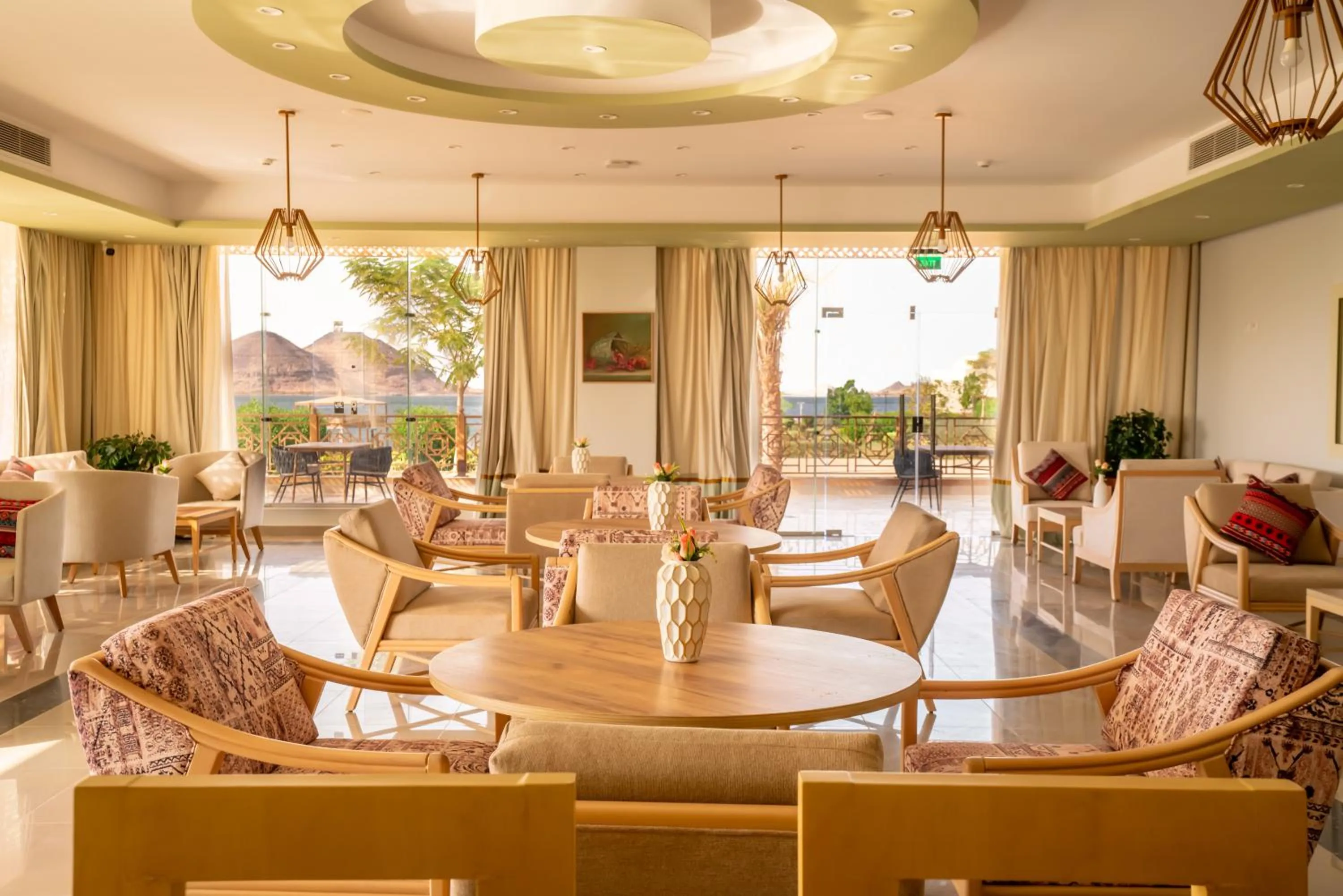 Restaurant/places to eat in Azal Lagoons Resort Abu Simbel
