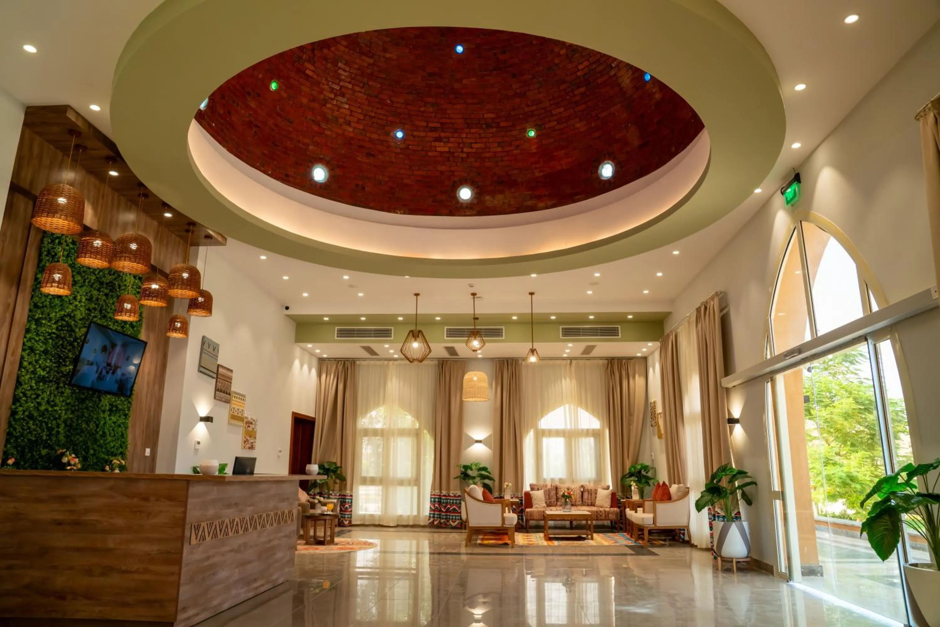 Lobby or reception in Azal Lagoons Resort Abu Simbel