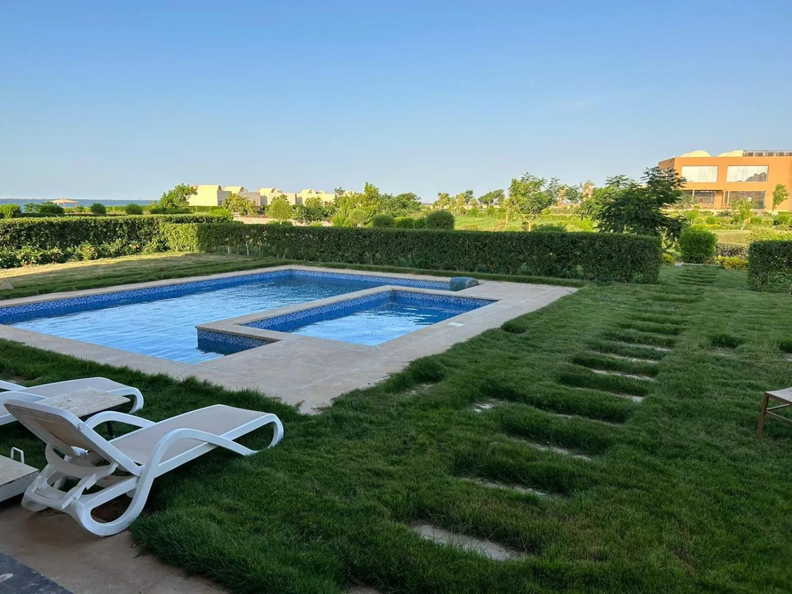 Garden in Azal Lagoons Resort Abu Simbel