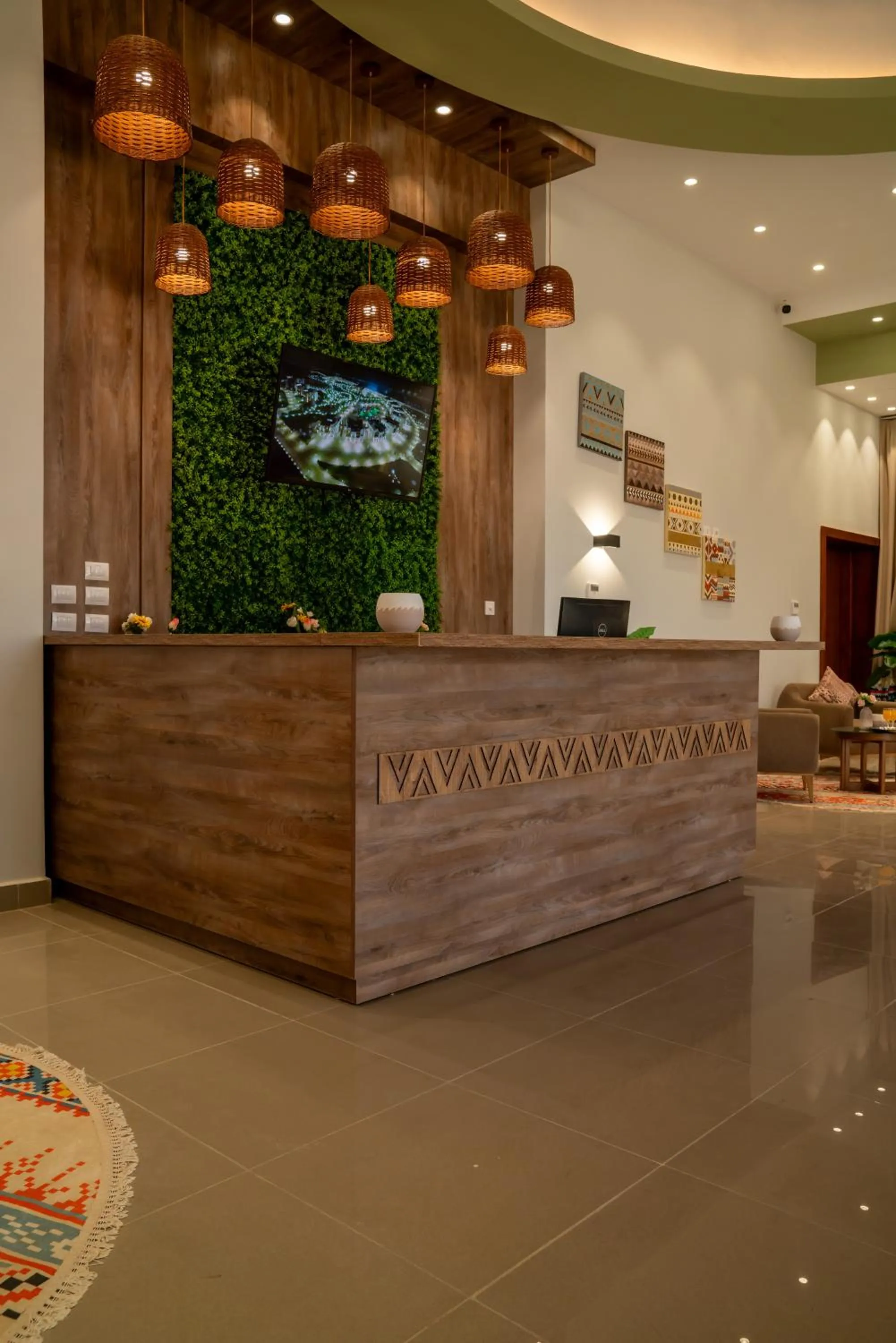 Lobby or reception in Azal Lagoons Resort Abu Simbel