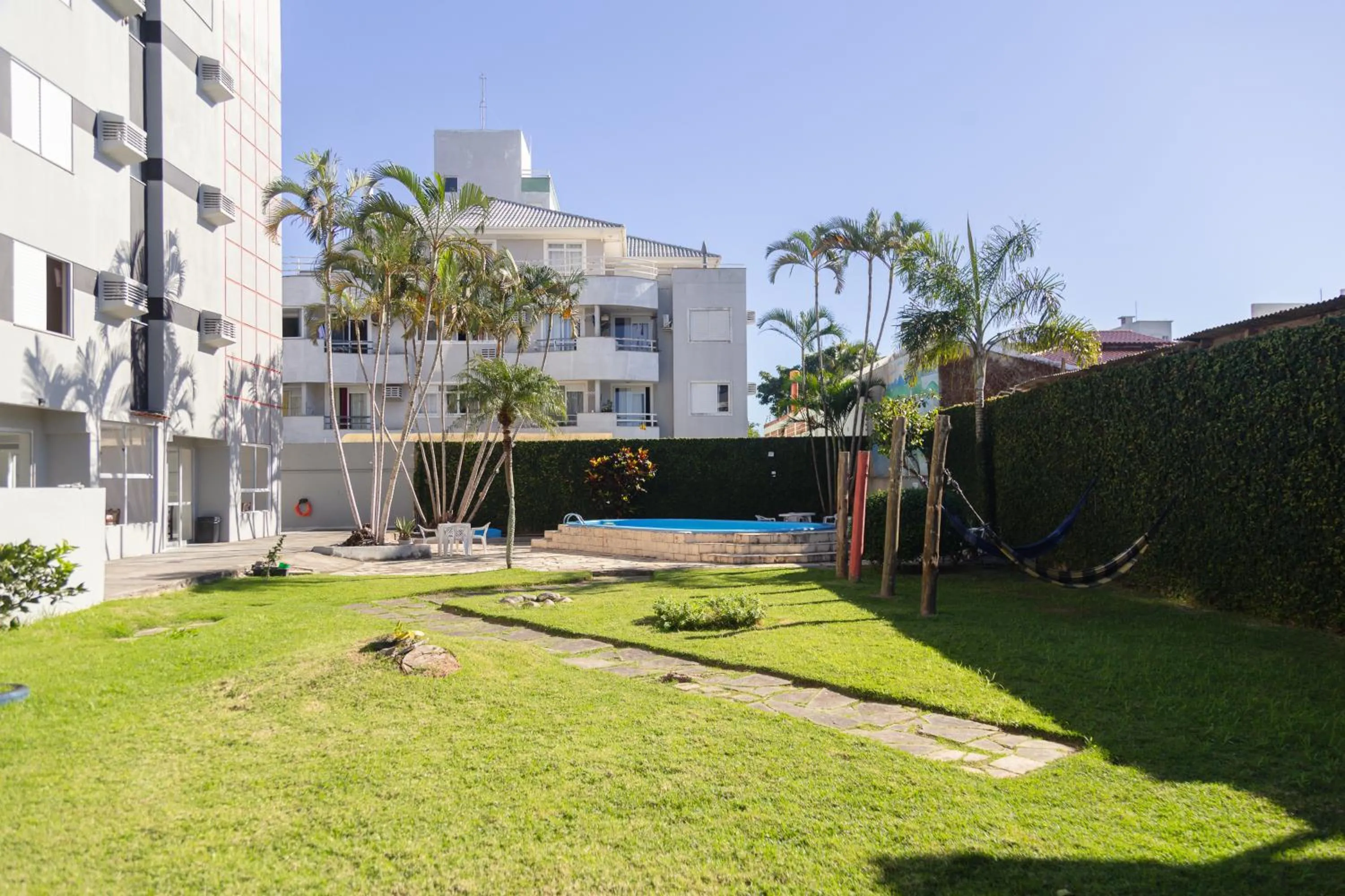 Garden in HANNA Praia Hotel - Florianópolis