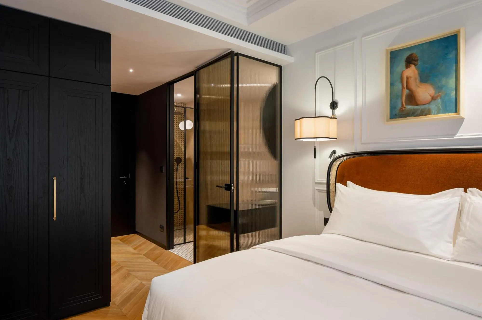 Bed in AS Boutique Hotel, superior